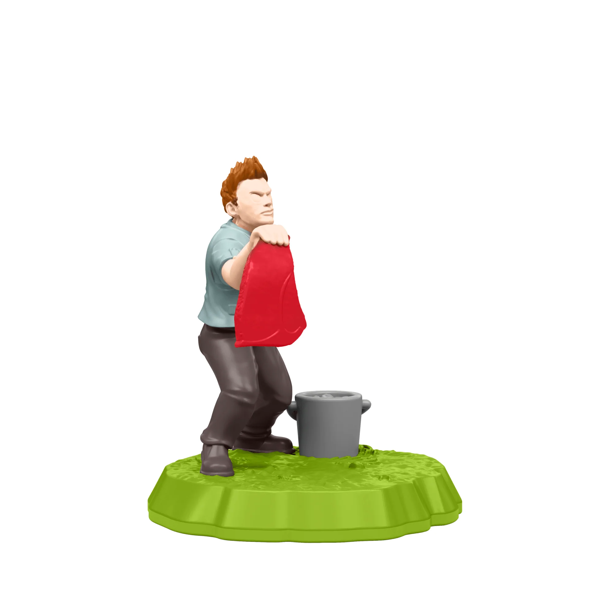 Jurassic World Bite Club Velociraptor Blue Dinosaur Collectible Figure