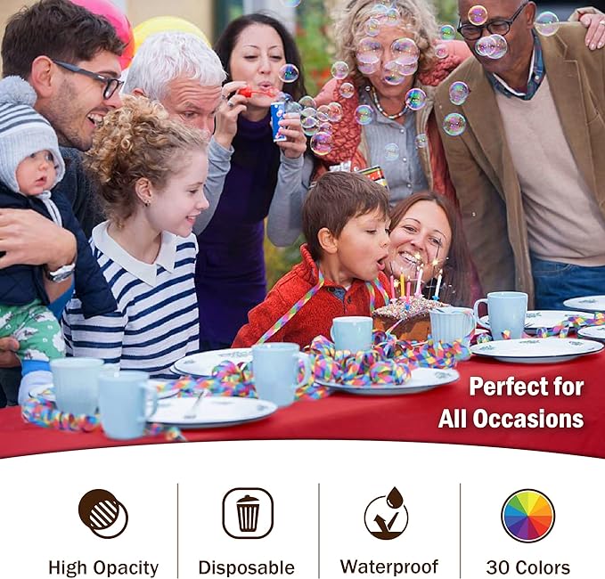 Premium Red Table Cover