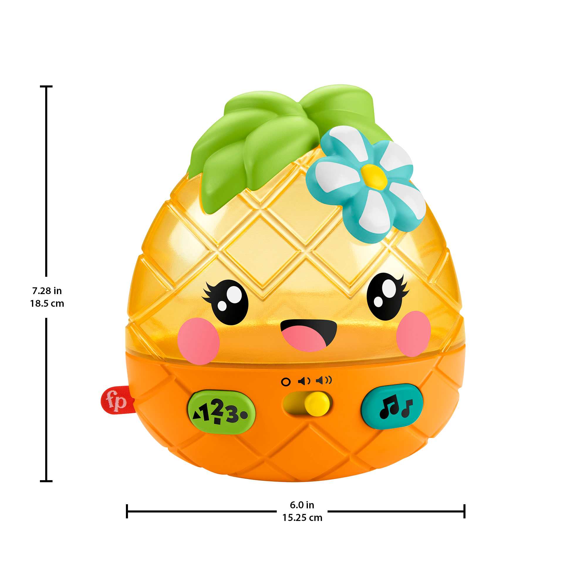 Fisher-Price Paradise Pals Magical Lights & Tunes Pineapple