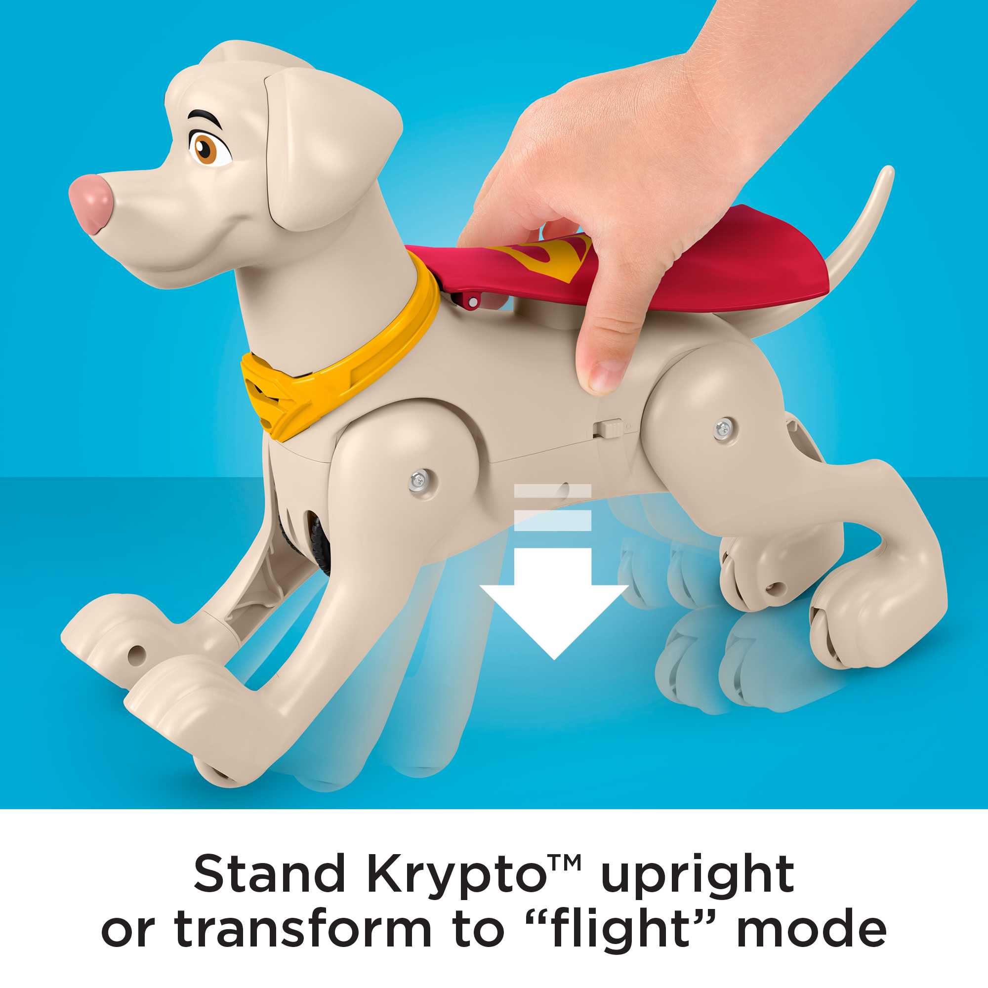 Fisher-Price DC League Of Super-Pets Rev & Rescue Krypto
