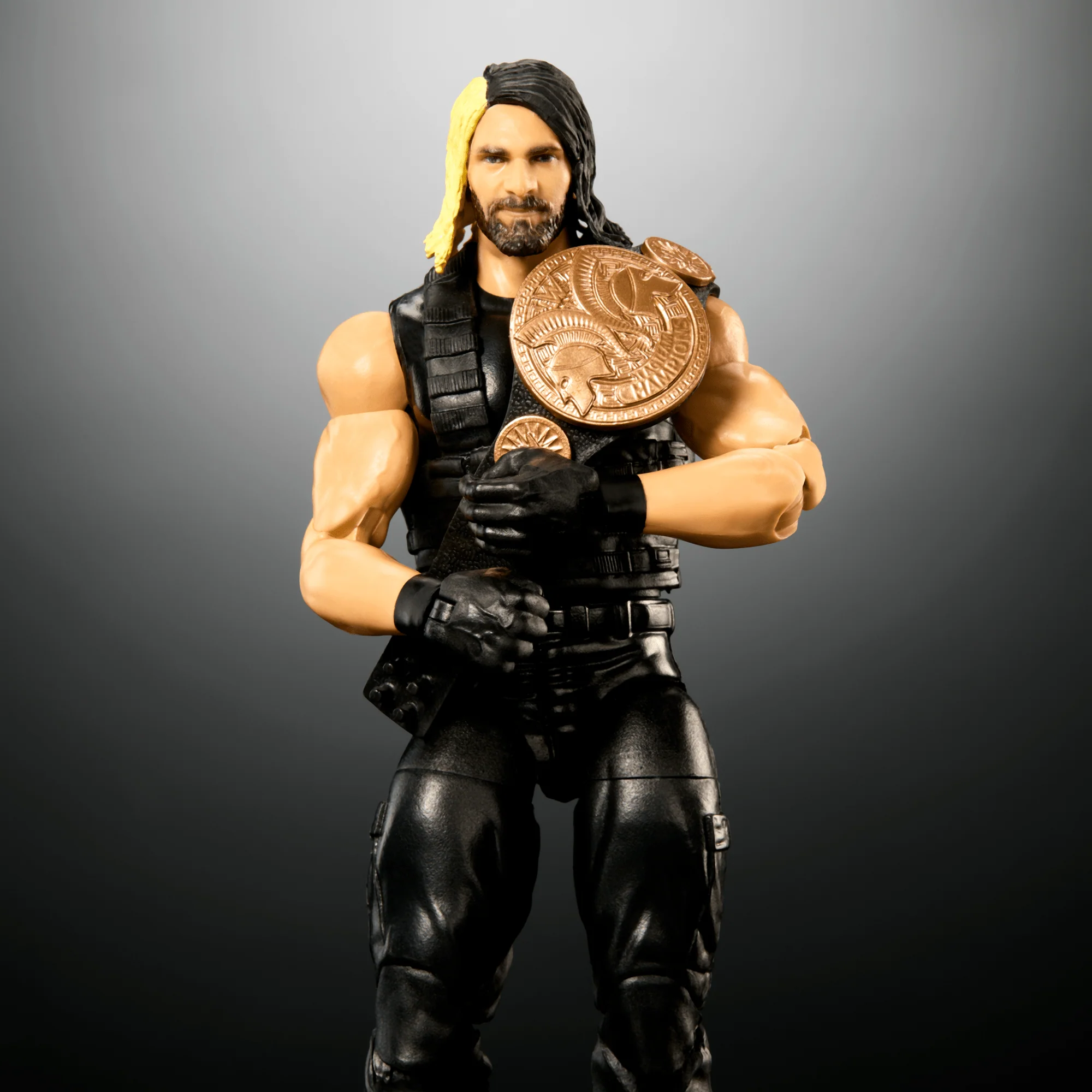 WWE Elite Seth Rollins Action Figure, 6-inch Collectible Superstar With Articulation & Accessories