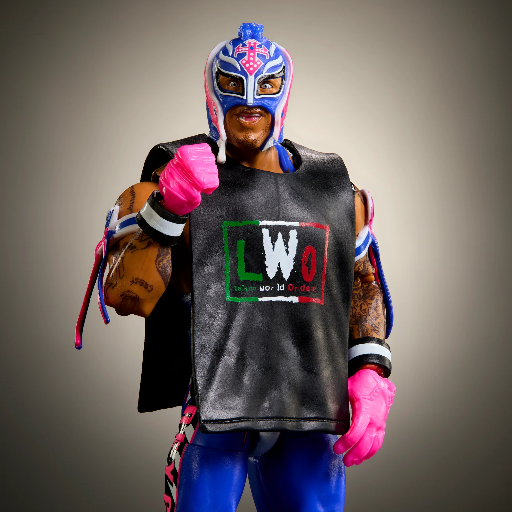 WWE Elite Top Picks Rey Mysterio Action Figure & Accessories Set, 6-Inch Collectible