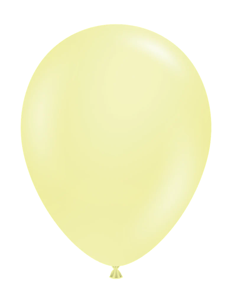 Tuftex Lemonade 11 inch Latex Balloons 12ct