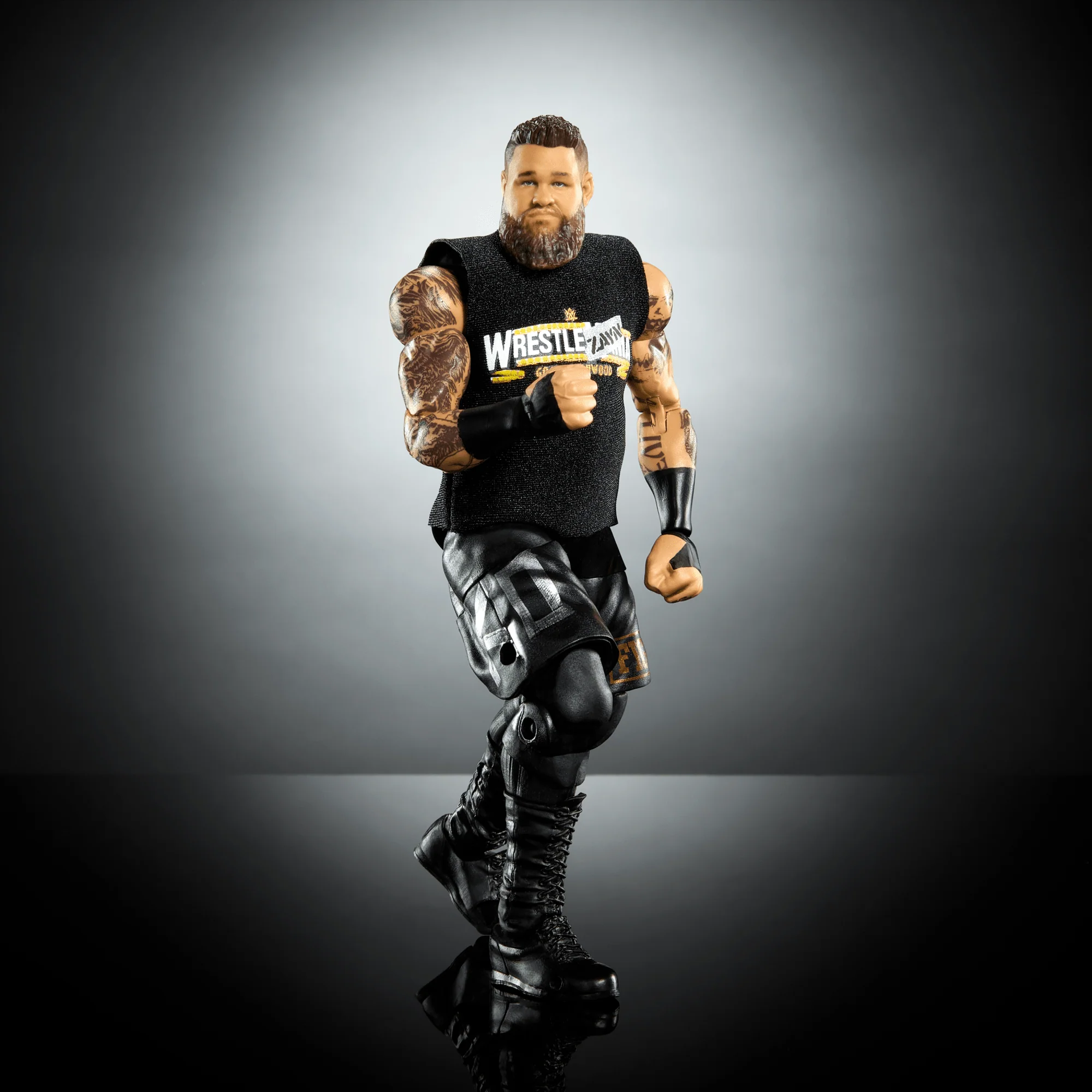 WWE Ultimate Edition Kevin Owens Action Figure & Accessories Set, 6-Inch Collectible, 30 Articulation Points