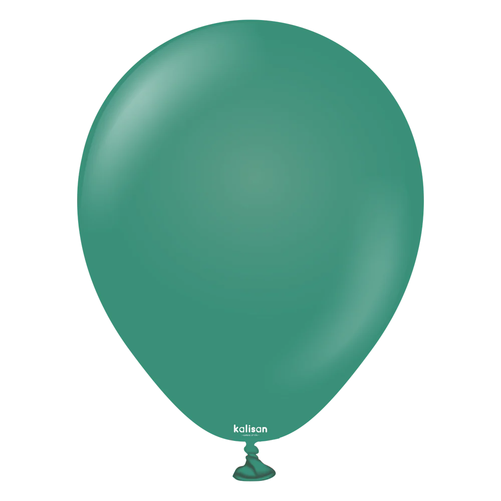 5 inch Kalisan Retro Sage Latex Balloons 100ct