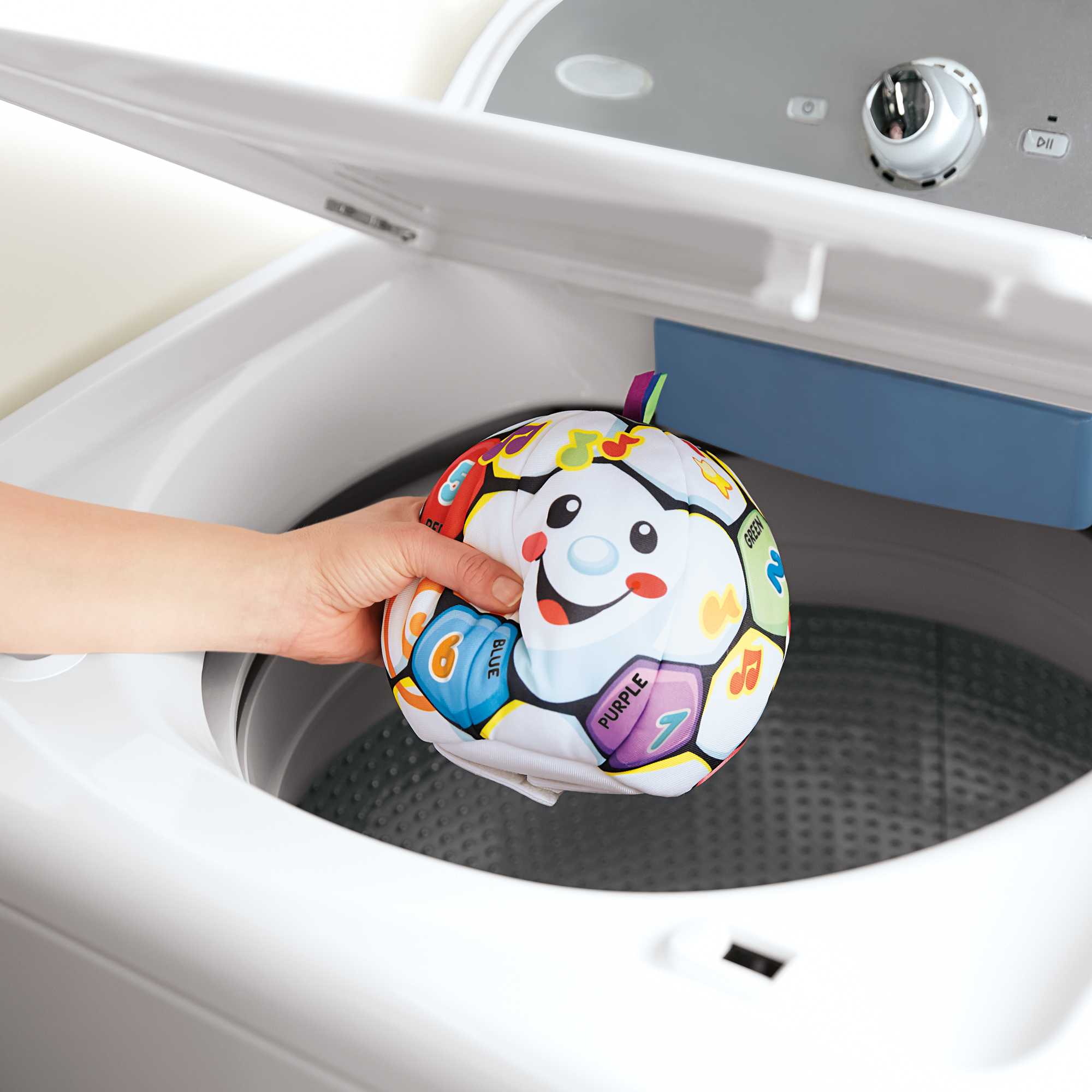 Fisher-Price Laugh & Learn Singin' Soccer Ball Plush Musical Learning Toy For Infant & Toddler