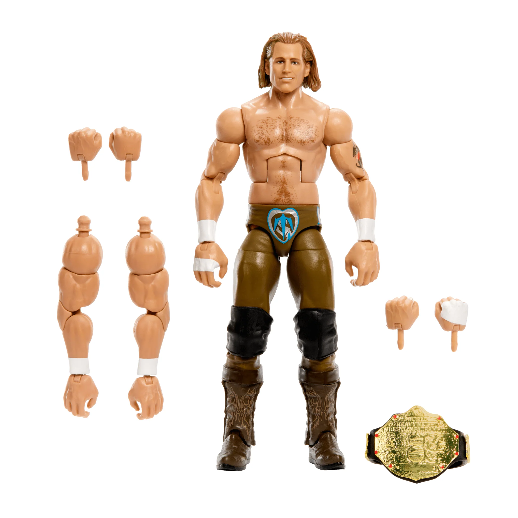WWE Elite Action Figure Survivor Series Shawn Michaels With Build-A-Figure