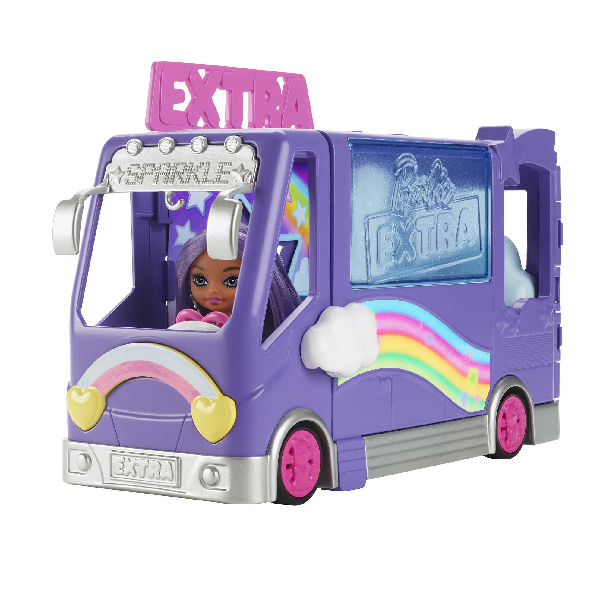 Barbie Sets, Barbie Extra Mini Minis Doll And Tour Bus Playset