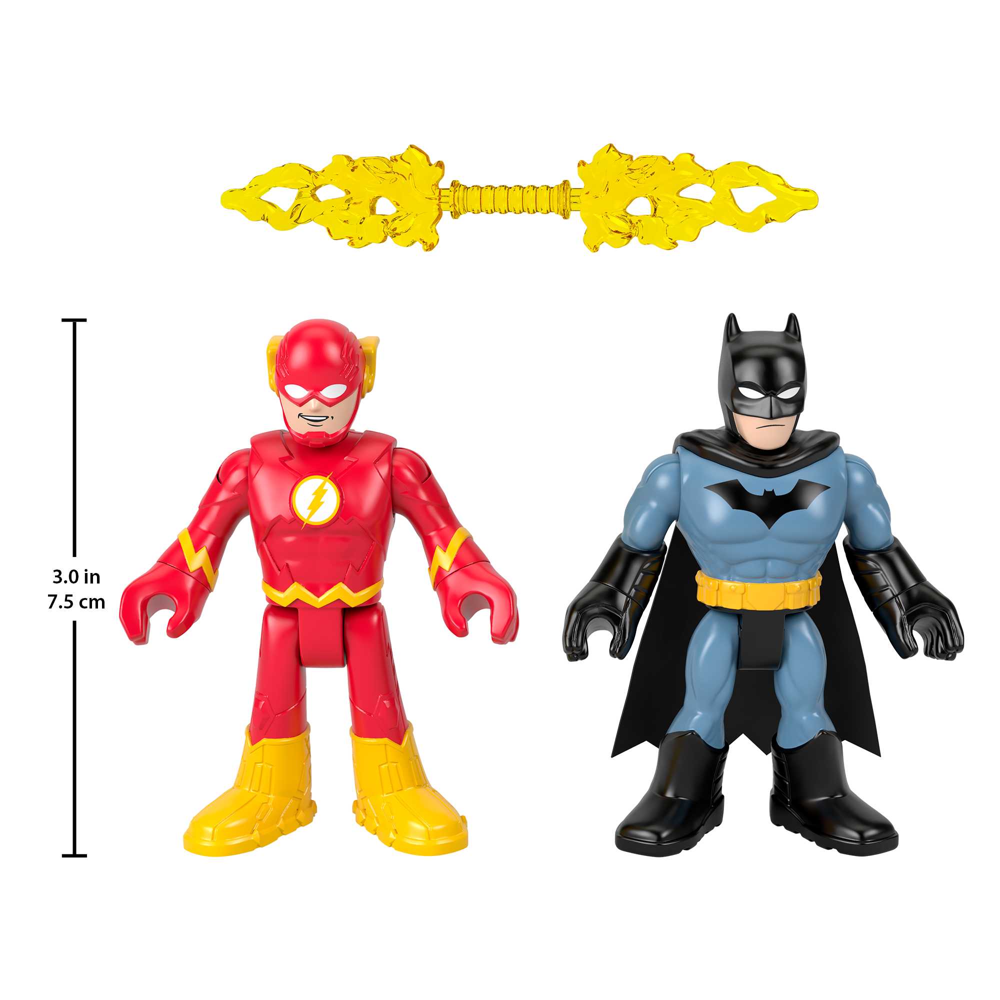Imaginext DC Super Friends Batman And The Flash Figure Set, 3 Pieces, Preschool Toys