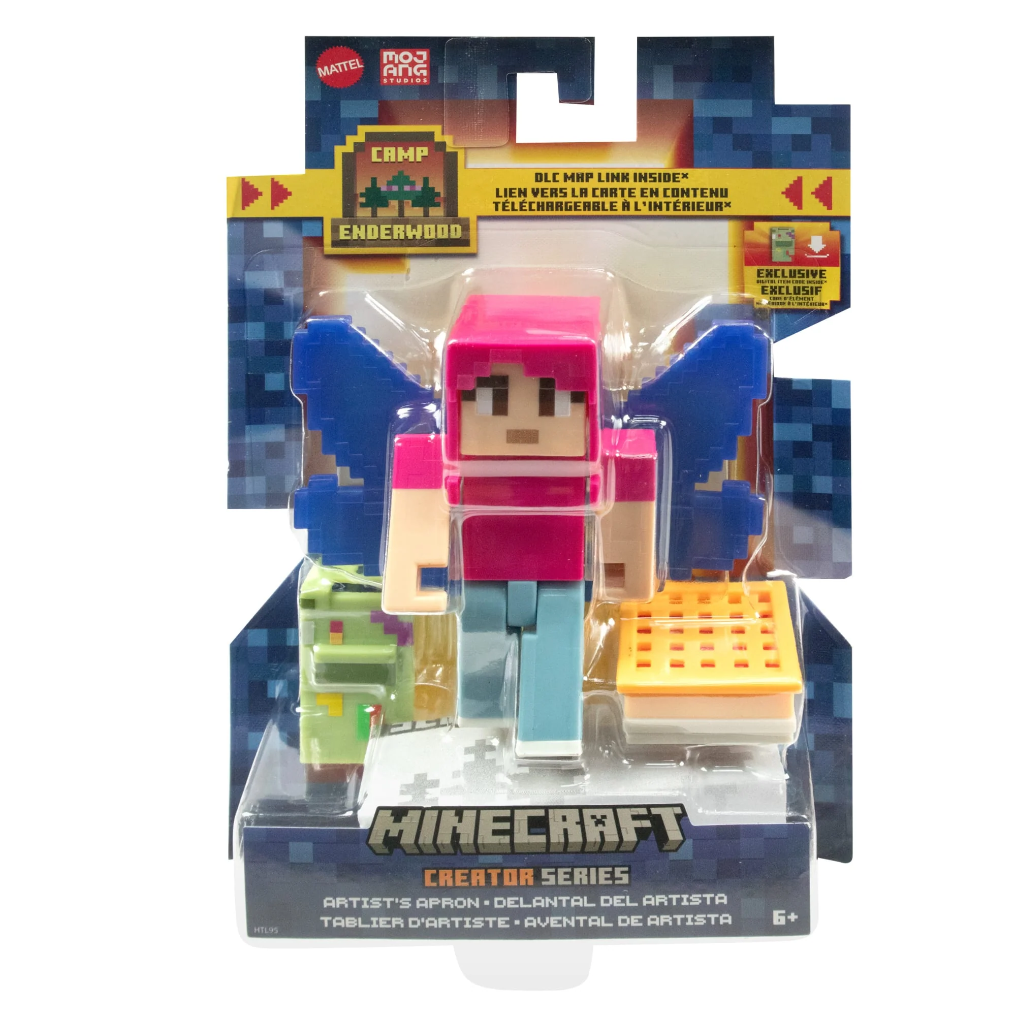 Minecraft Toys, Action Figures And Accessories, Creator Series, 3.25 inch