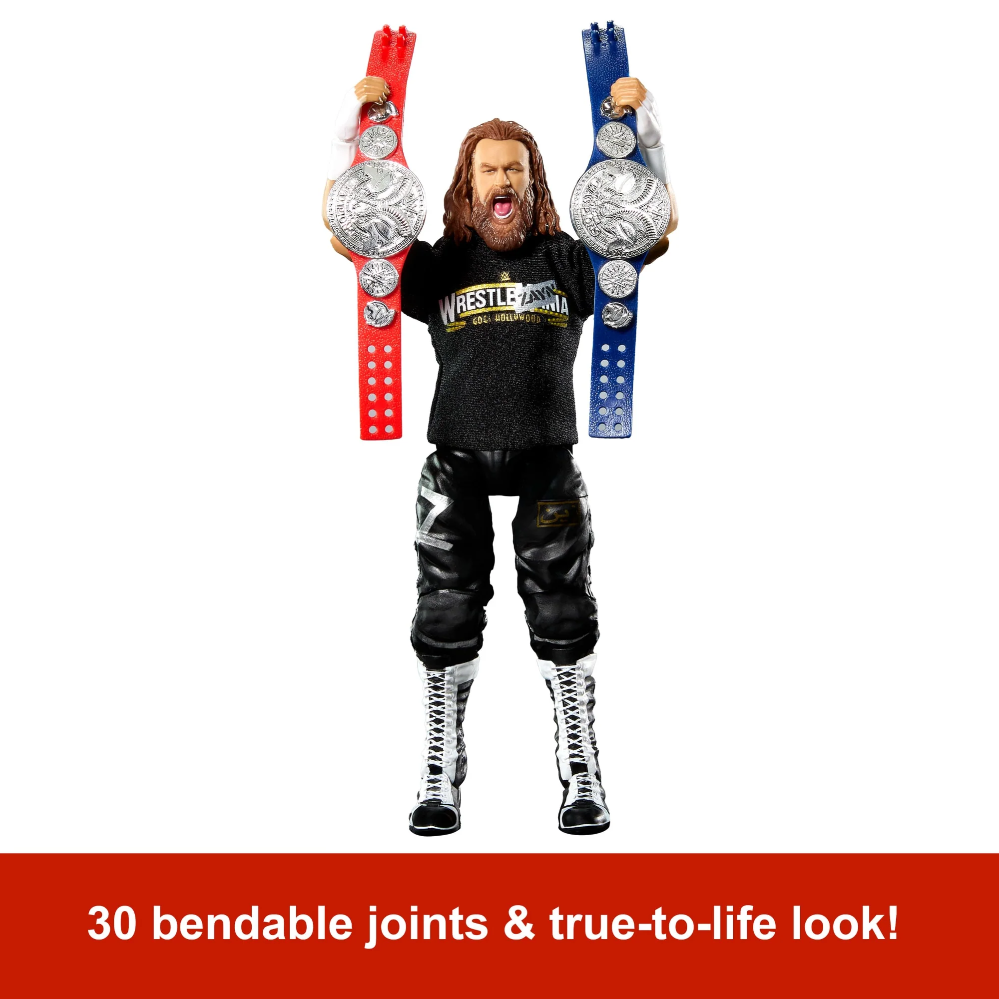 WWE Ultimate Edition Sami Zayn Action Figure & Accessories Set, 6-Inch Collectible