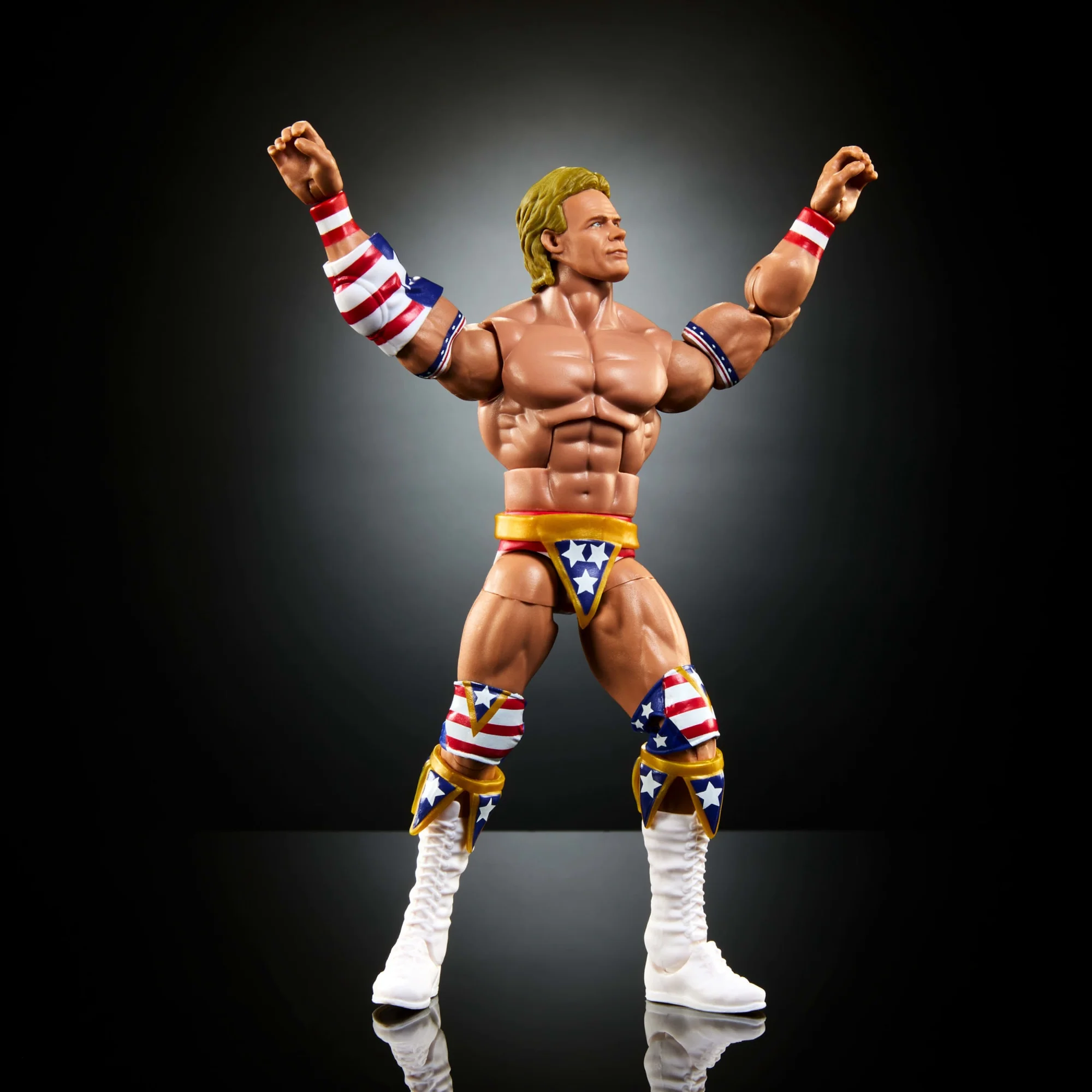 WWE Action Figure Elite Collection Summerslam Lex Luger With Build-A-Figure