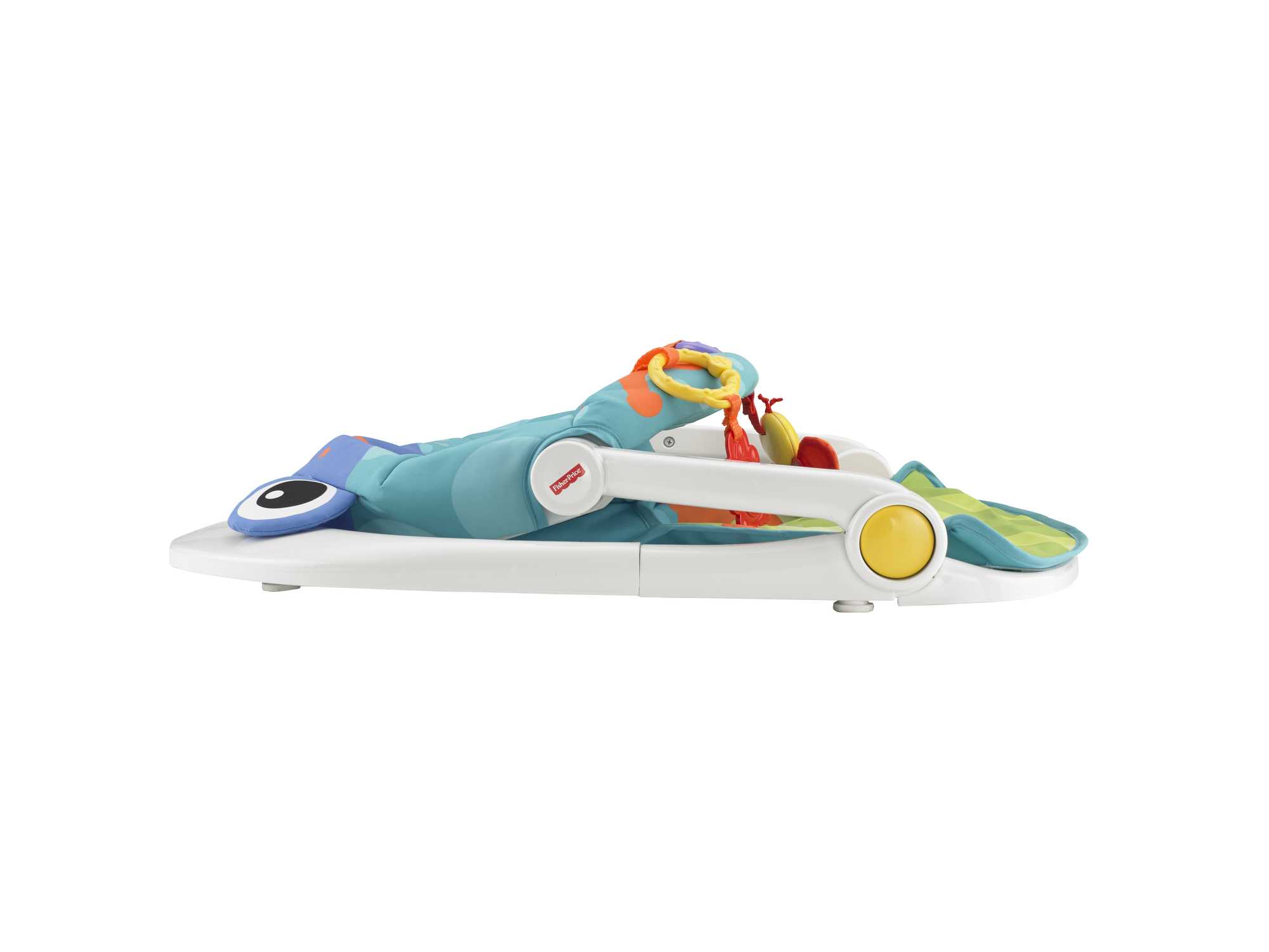 Fisher-Price Portable Baby Chair, Sit-Me-Up Floor Seat With 2 Baby Toys, Froggy Seat Pad