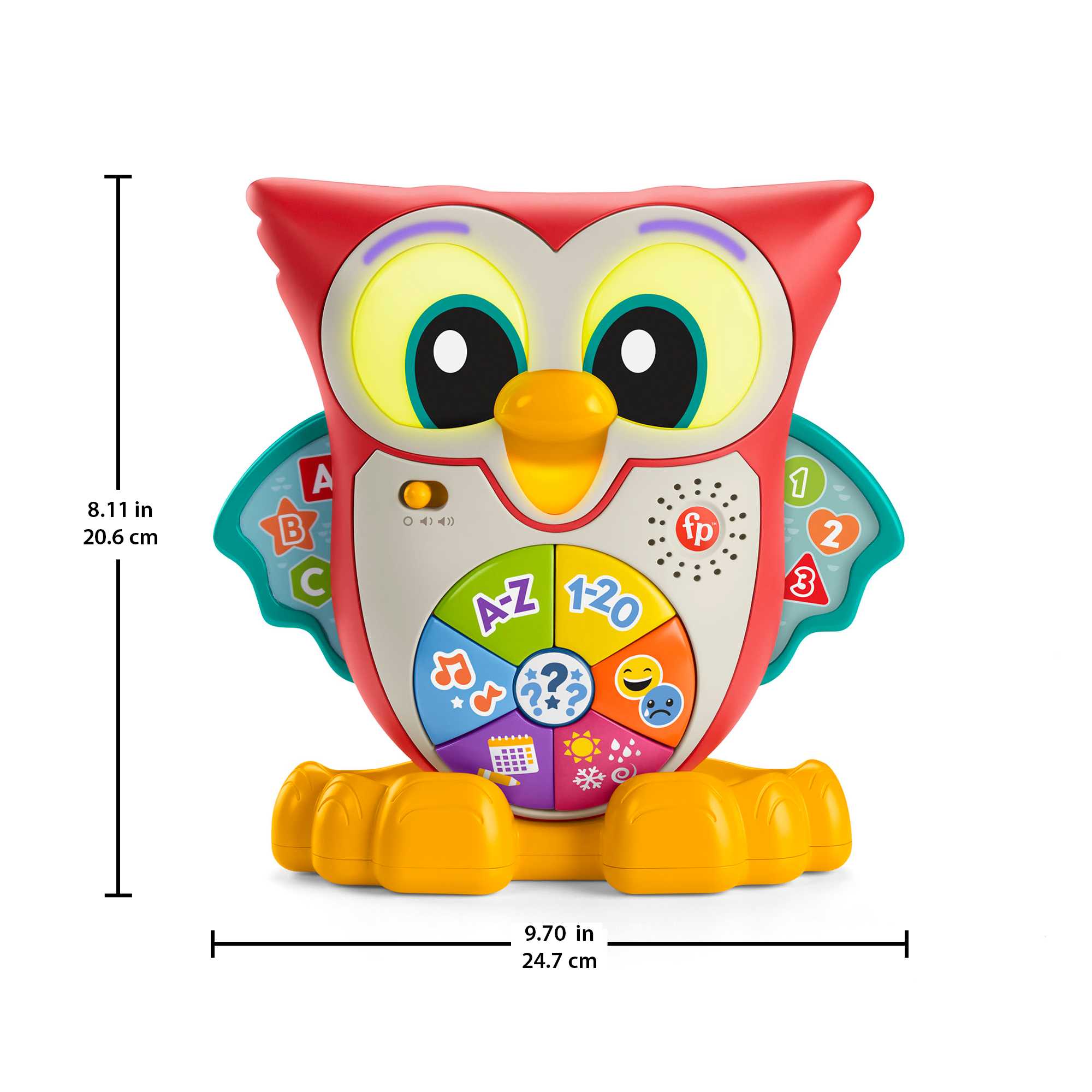 Fisher-Price Linkimals Light-Up & Learn Owl - French Version