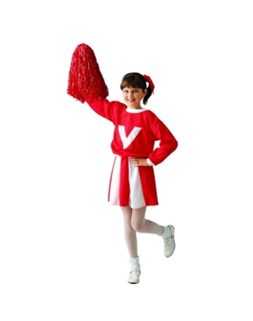 2Pc. Child Cheerleader Costume