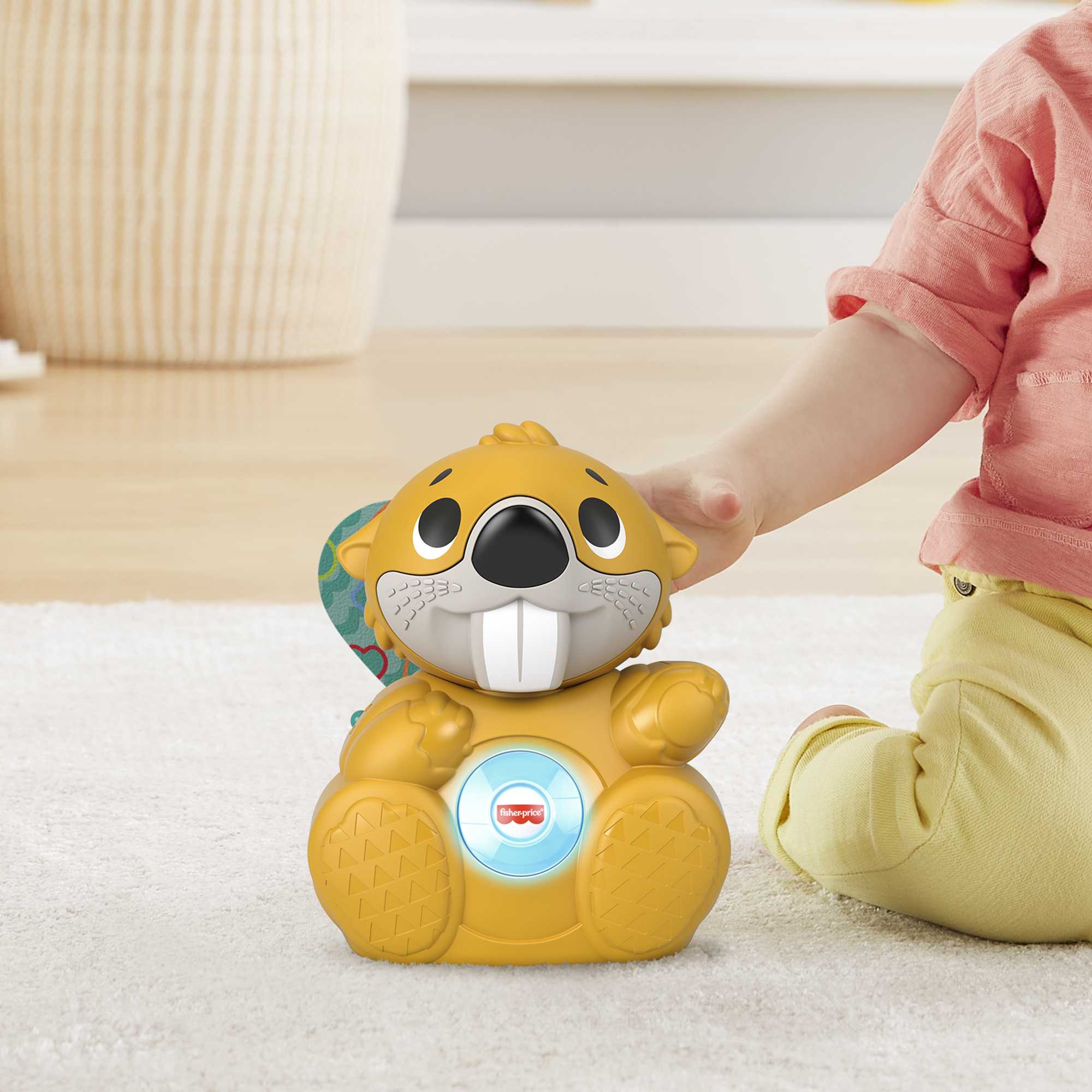 Fisher-Price Linkimals Boppin' Beaver Musical Baby Toy