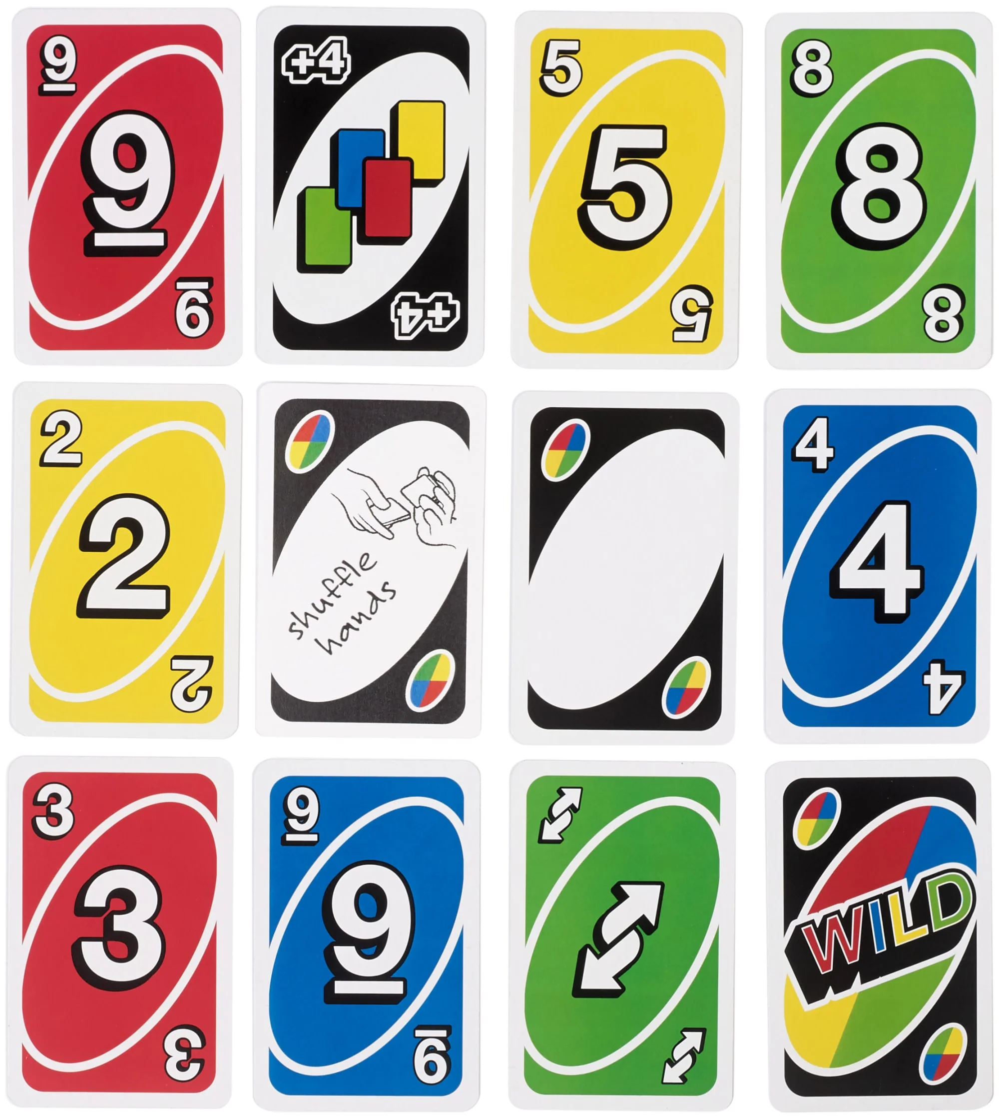 UNO Color & Number Matching Card Game For 2-10 Players Ages 7Y+