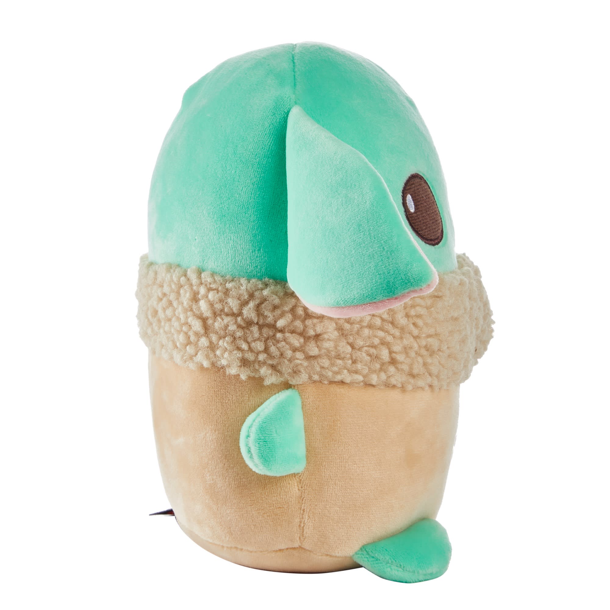 Star Wars Cuutopia Plush Grogu, 10-In  Soft Rounded Pillow Doll, Collectible Superhero Stuffed Animal