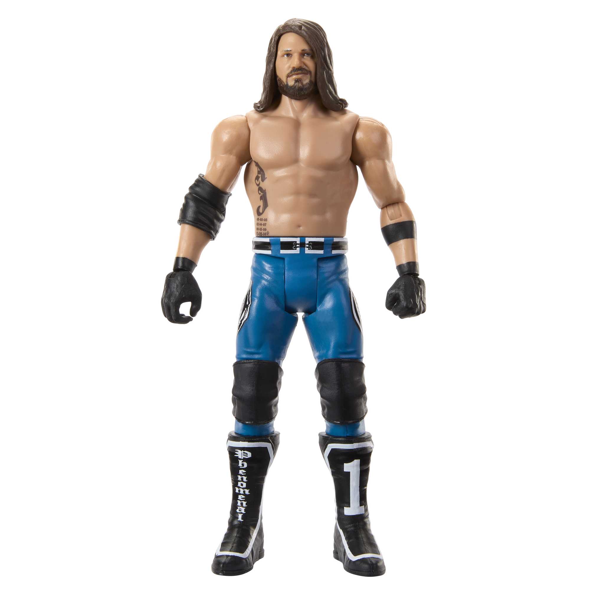 Wwe?-Aj Styles-Figurine Articul��e Grands Champions