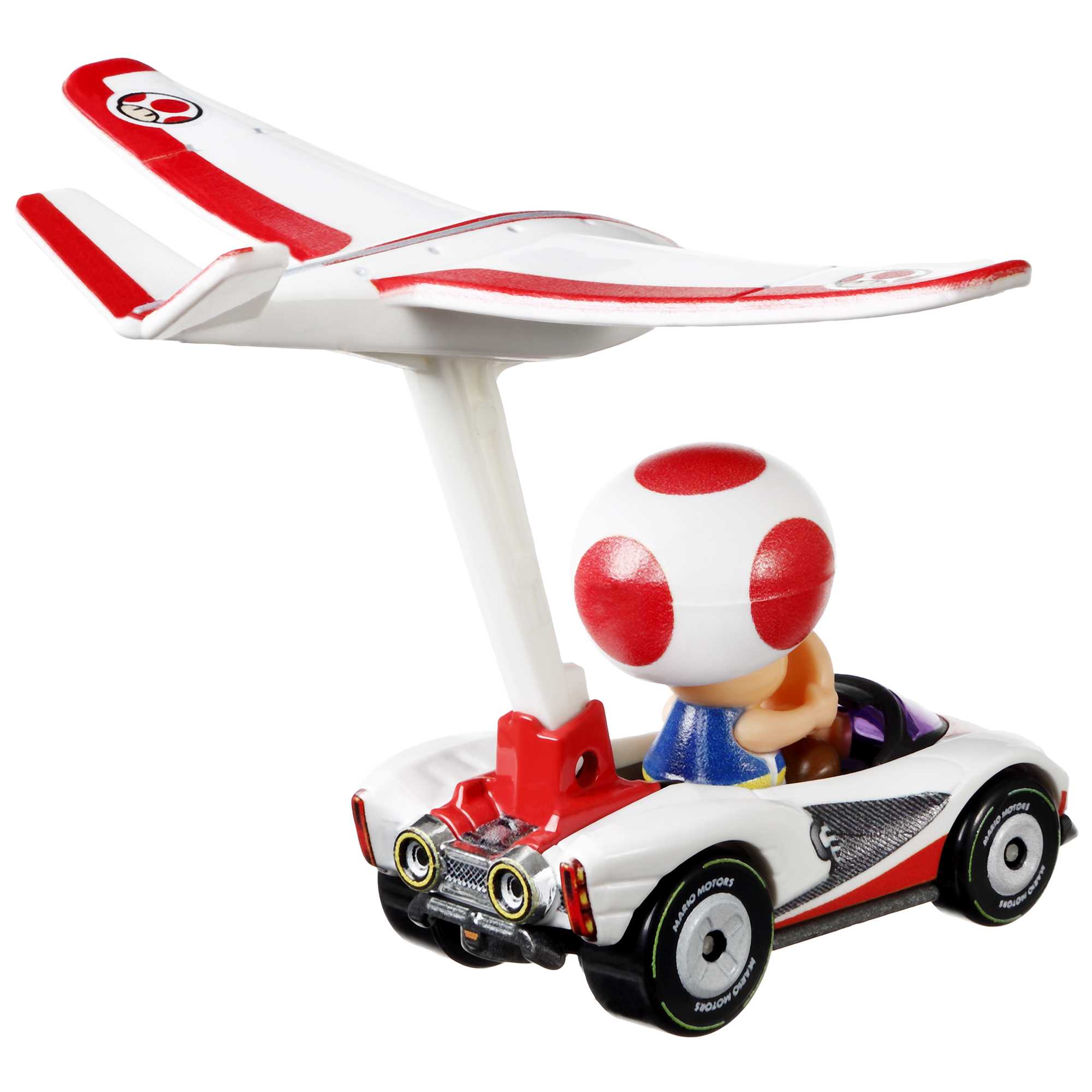 Hot Wheels?Mario Kart Toad P-Wing And Plane Glider
