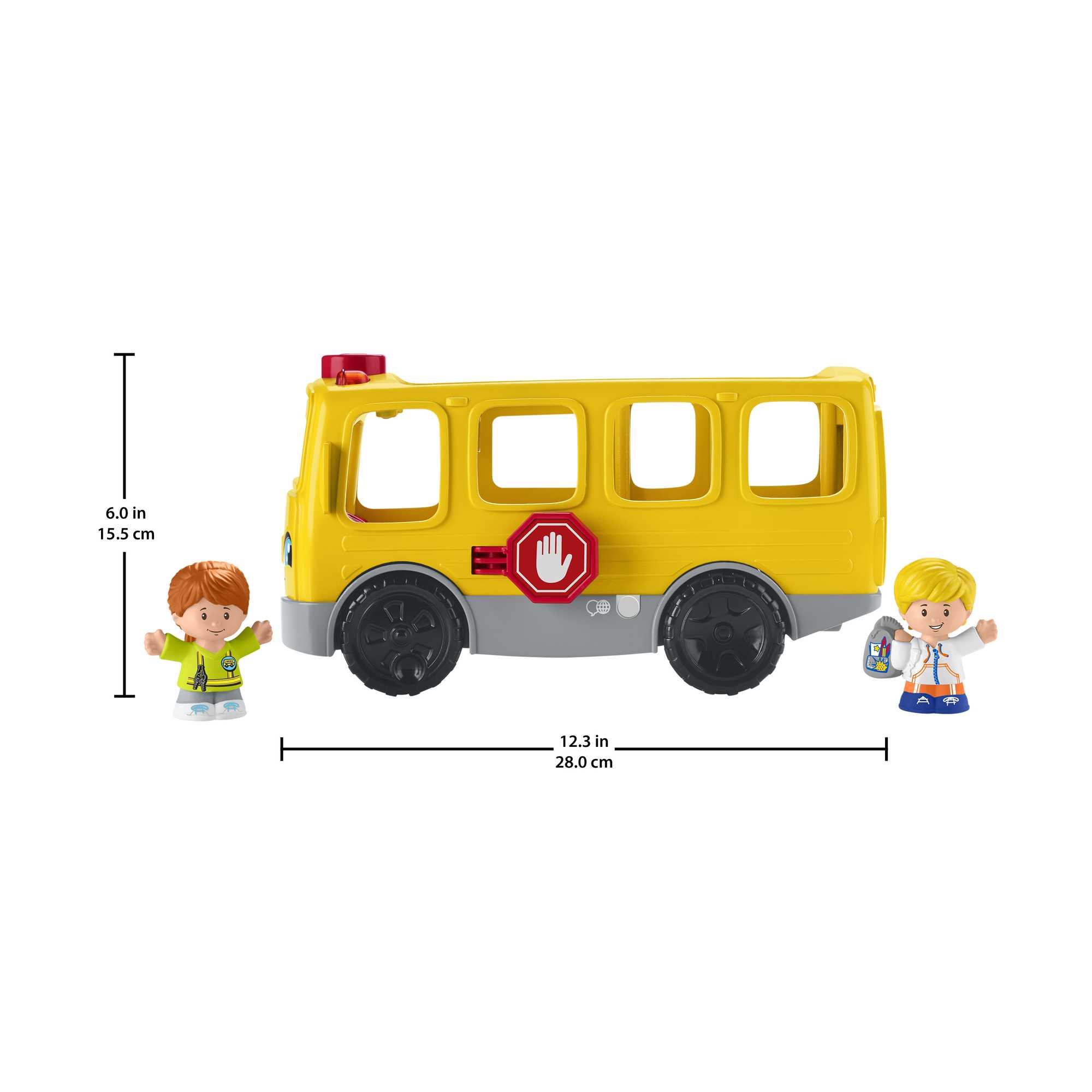 Fisher-Price Little People Sit With Me School Bus - English & French Version