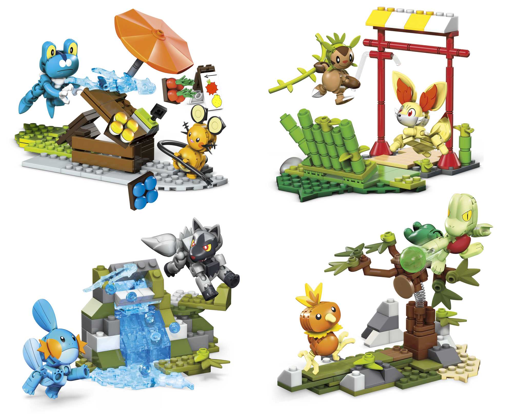 MEGA Pok��mon Building Toy Kits With Action Figure And Diorama For Kids
