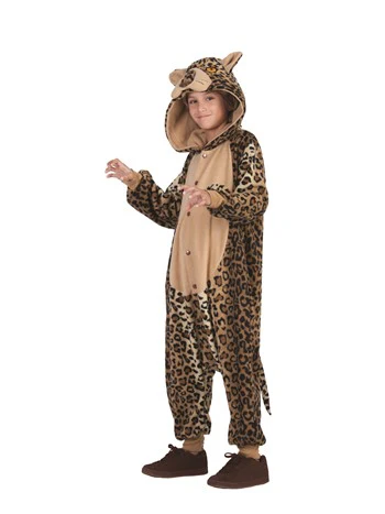 Lux Leopard Kid Funsie - Print