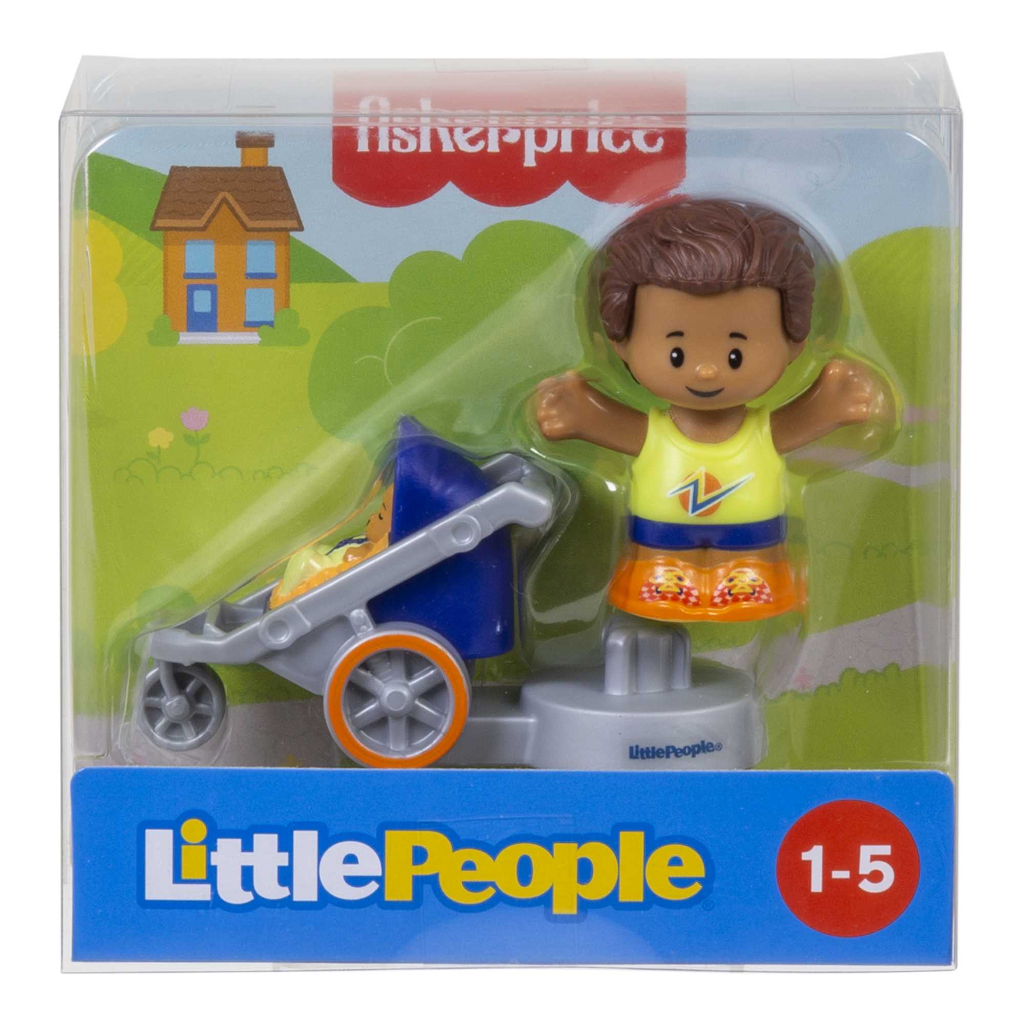 Fisher-Price Little People Jogger And Jogging Stroller