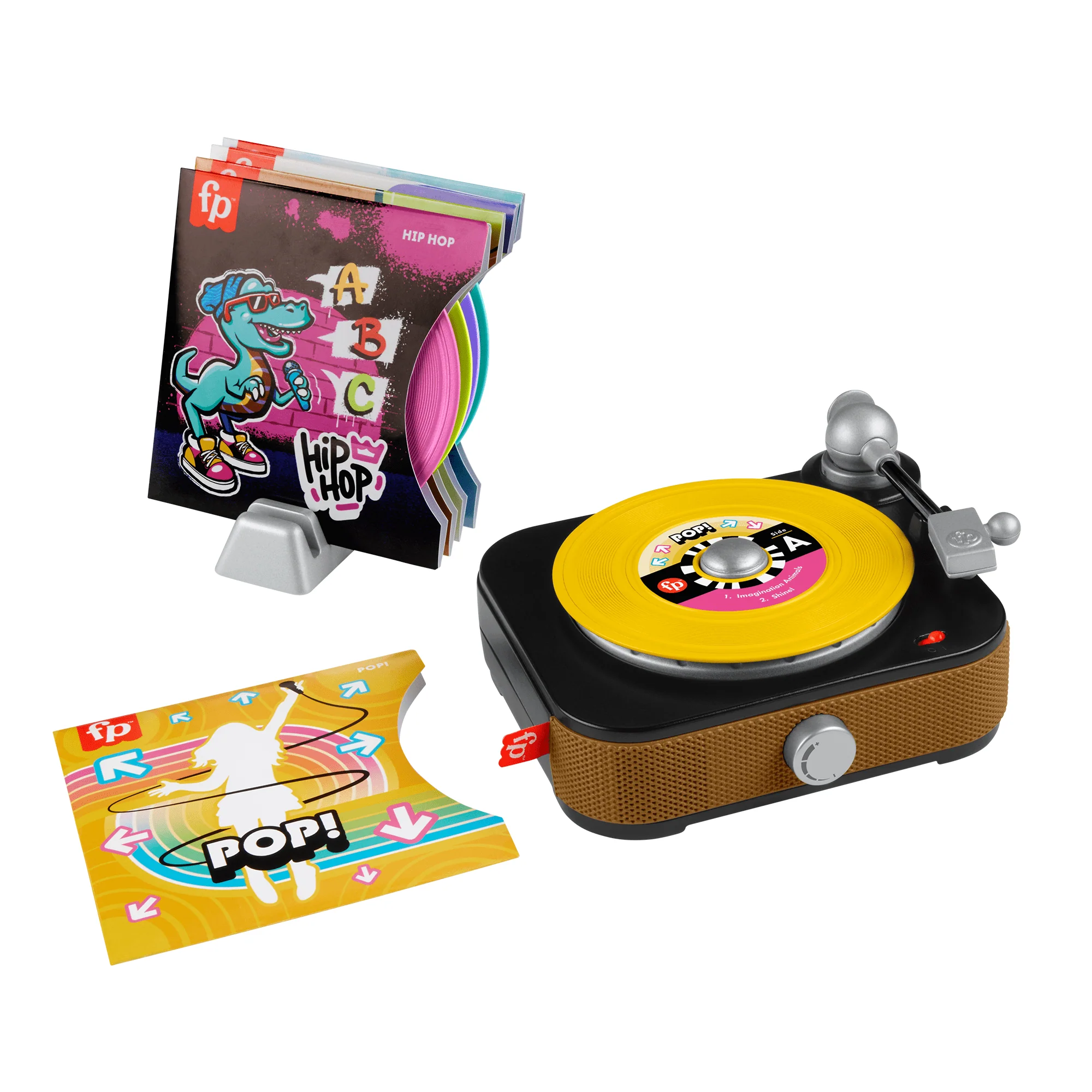 Fisher-Price Rockin�� Record Player Musical Toy For Preschool Pretend Play