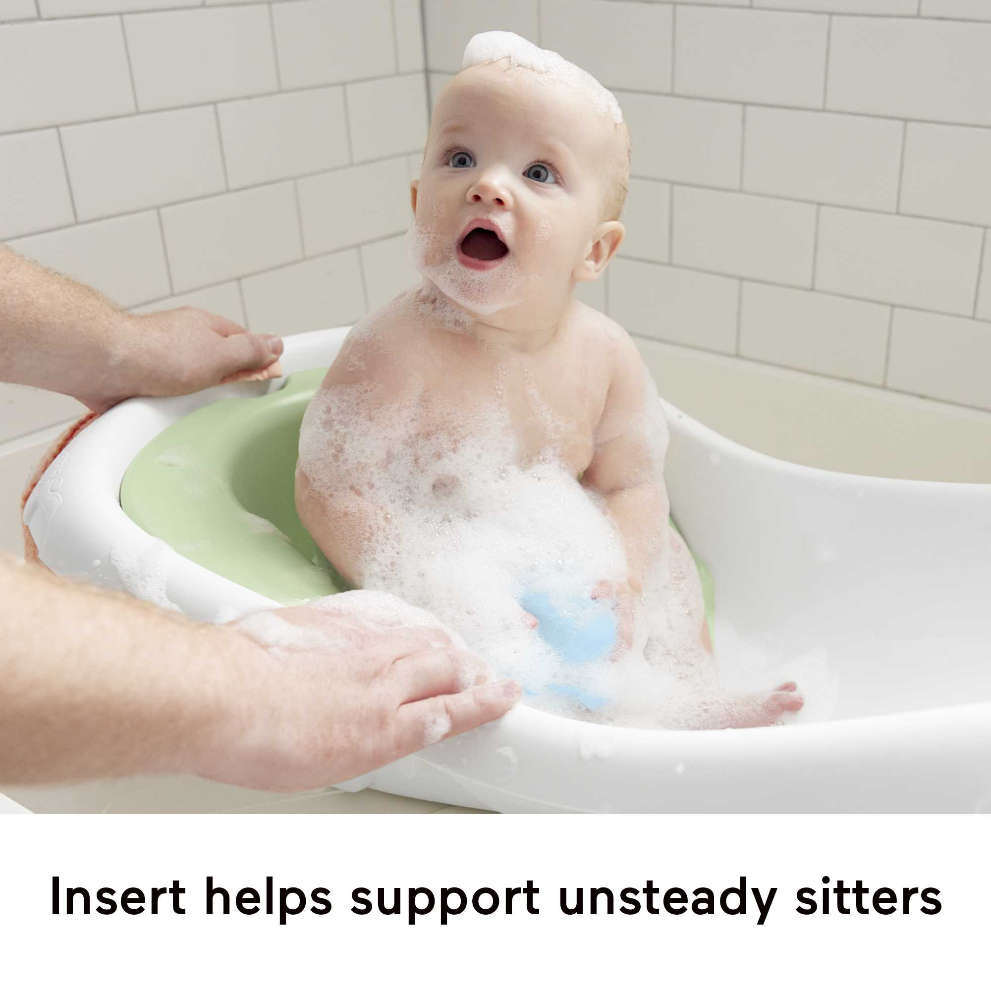 Fisher-Price Baby Bath Tub For Newborn To Toddler, 4-In-1 Sling 'n Seat, Puppy Perfection