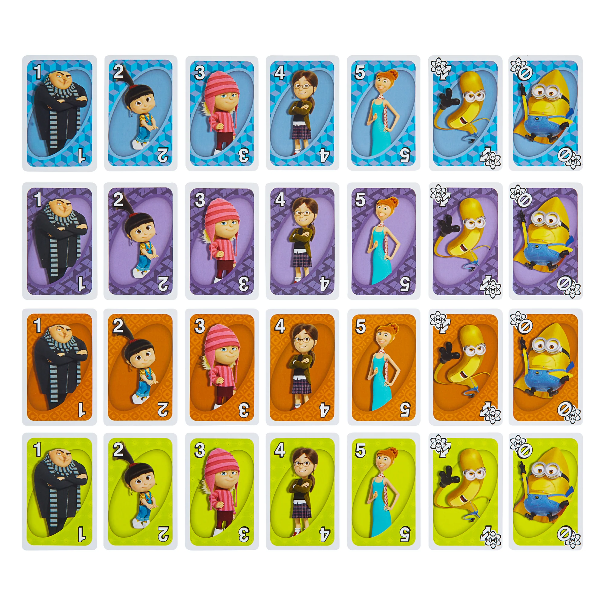 UNO Despicable Me 4 Card Game For Kids & Family Night