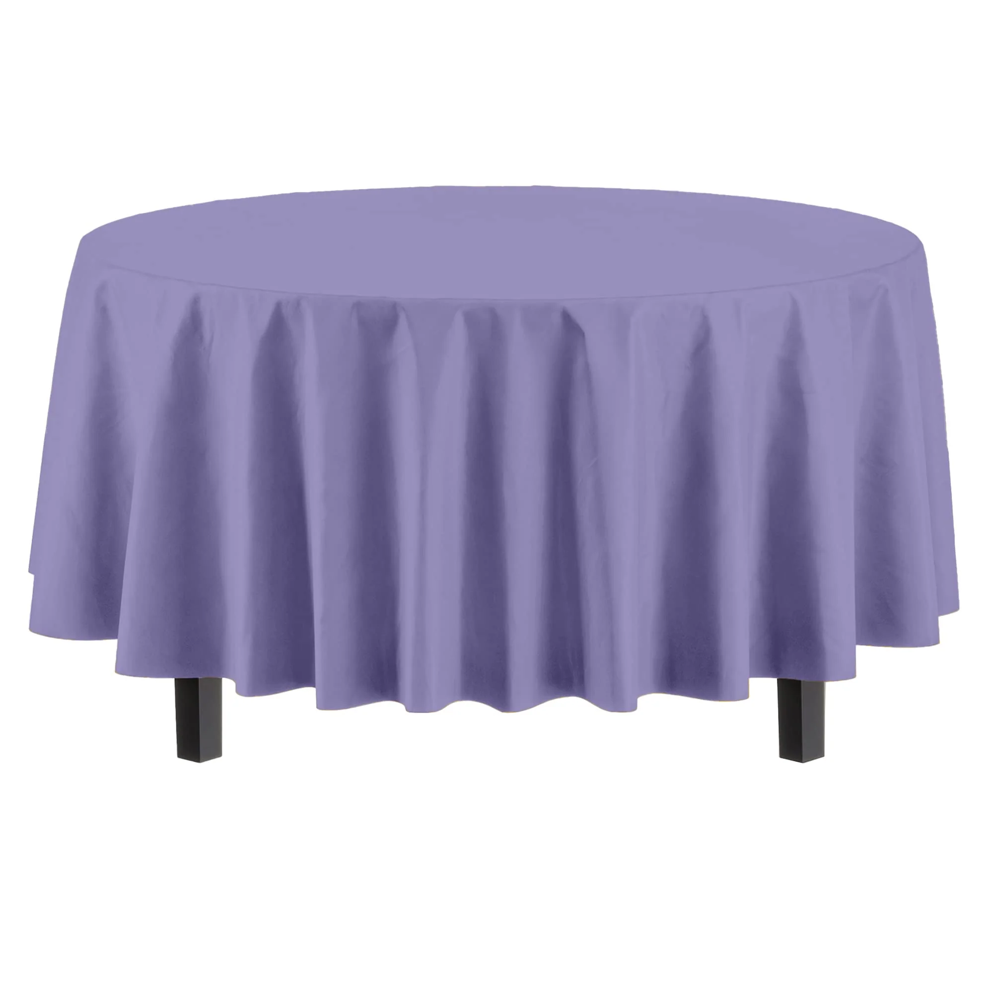 Premium Round Lavender Table Cover