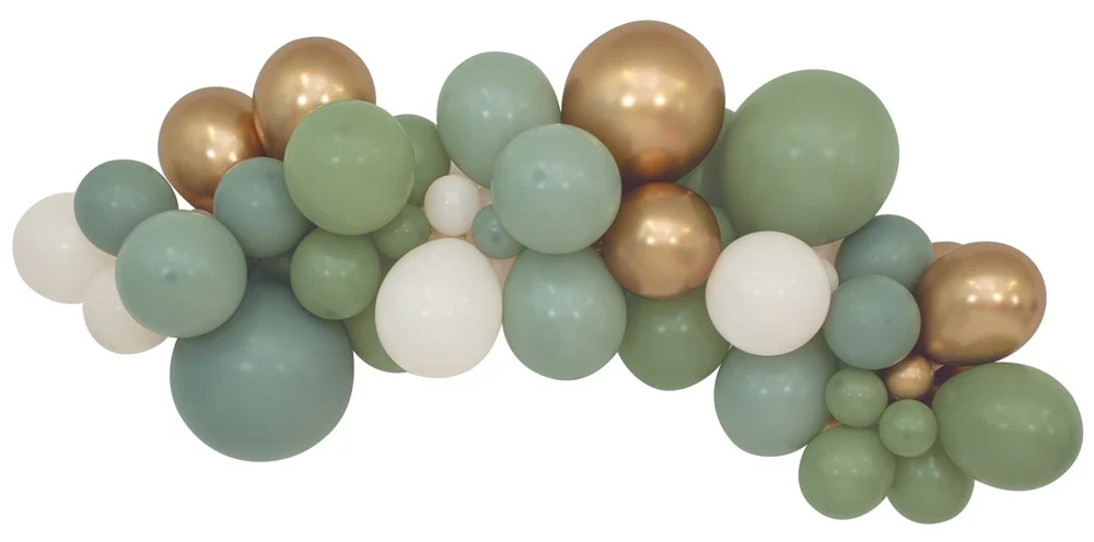 Sempertex Leafy Green Latex Balloon Garland Kit