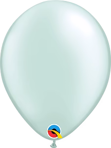 Qualatex 11 Inch Pearl Mint Green Latex 100ct