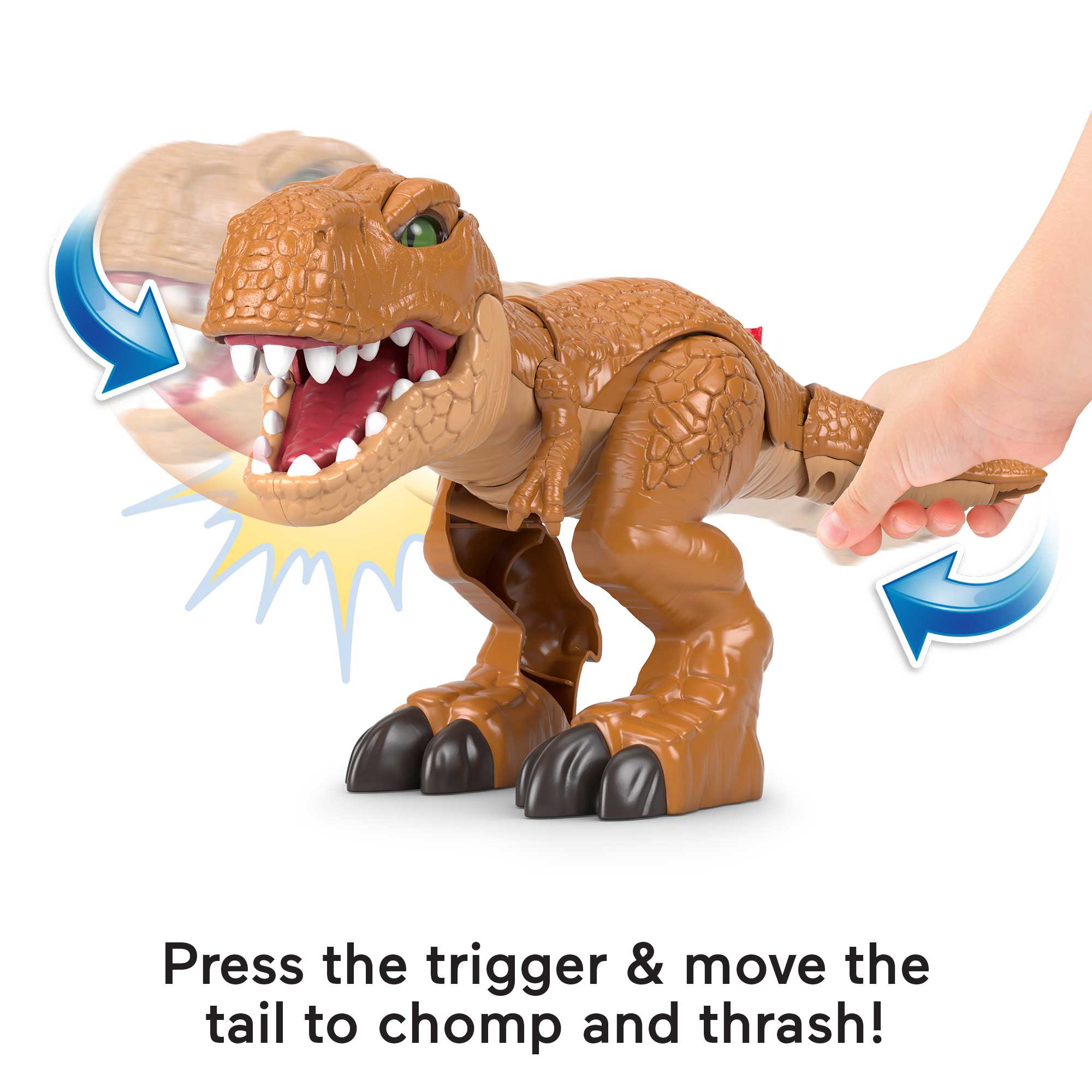 Imaginext Jurassic World thrashin' Action T.Rex