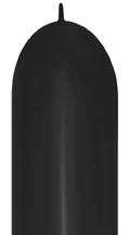 660 LINK-O-LOON Sempertex Deluxe Black Latex Balloons 50ct