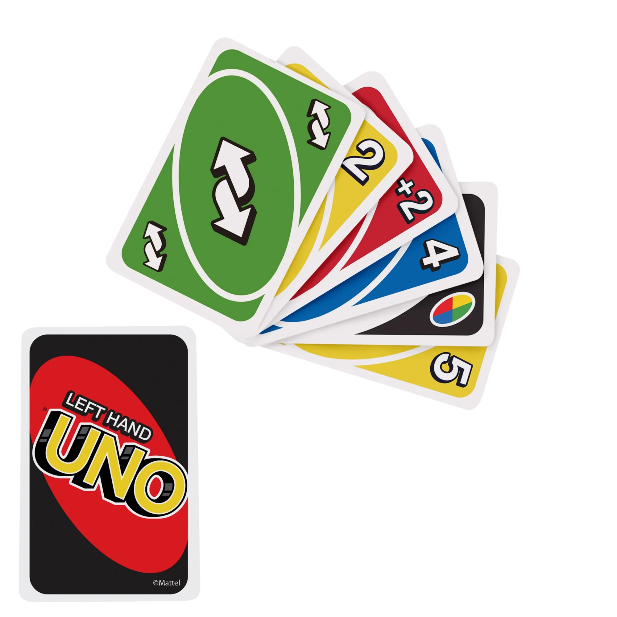 UNO Card Games, Left Hand UNO Game in Storage Tin