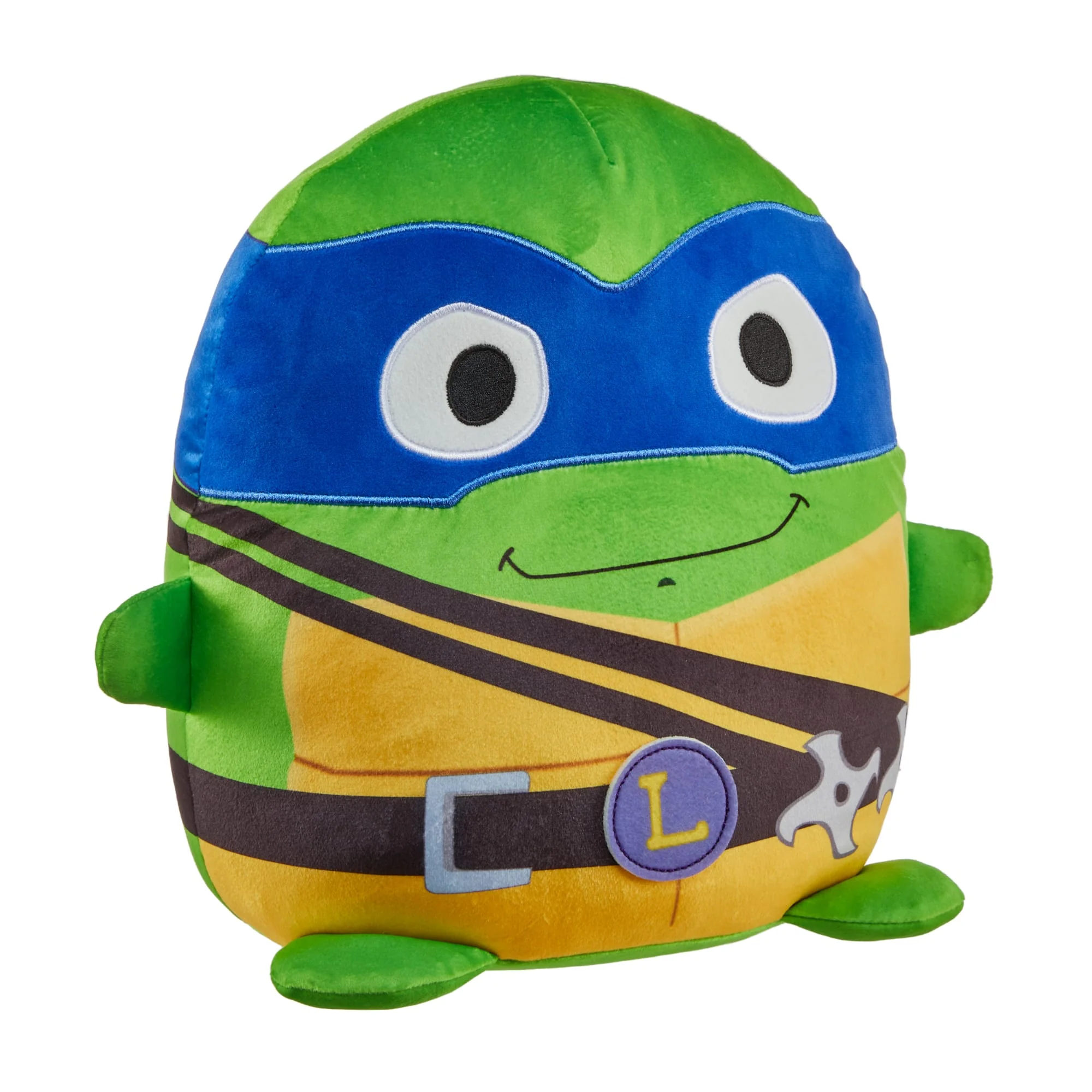 Teenage Mutant Ninja Turtles: Mutant Mayhem Plush Toys Cuutopia, 10 Inch TMNT Rounded Pillows, Key Movie Characters