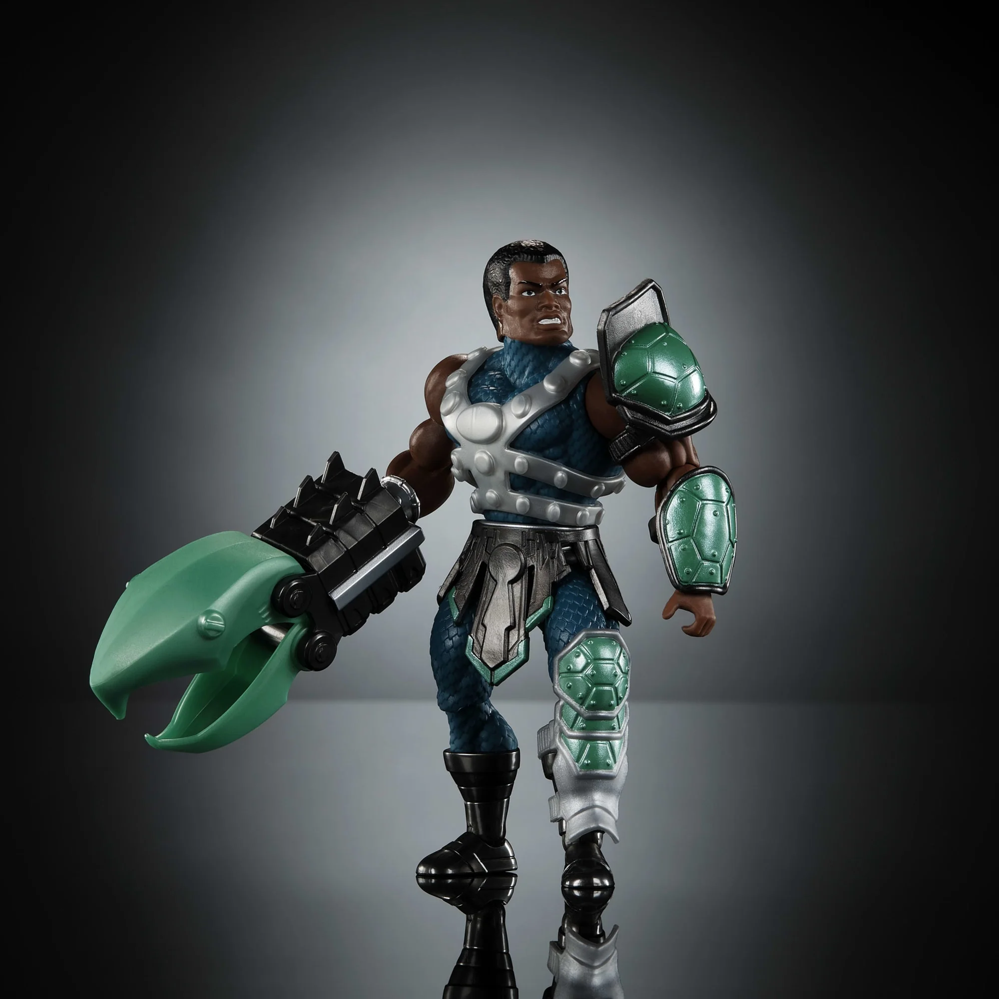 Masters Universe Origins Turtles Of Grayskull Clamp Champ Action Figure, Tmnt MOTU Reptile Wars Toy