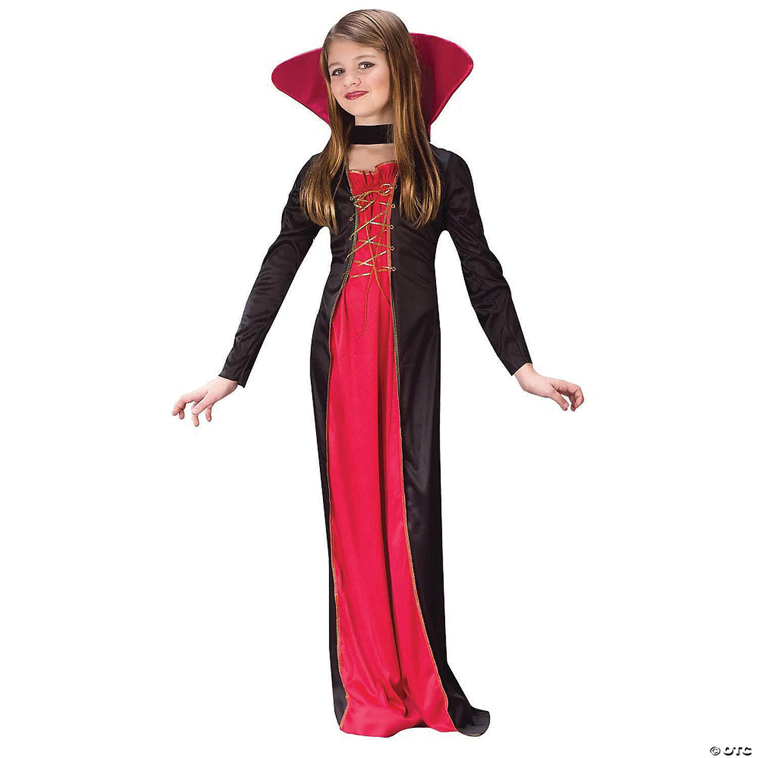 Girl's Victorian Vampiress Costume
