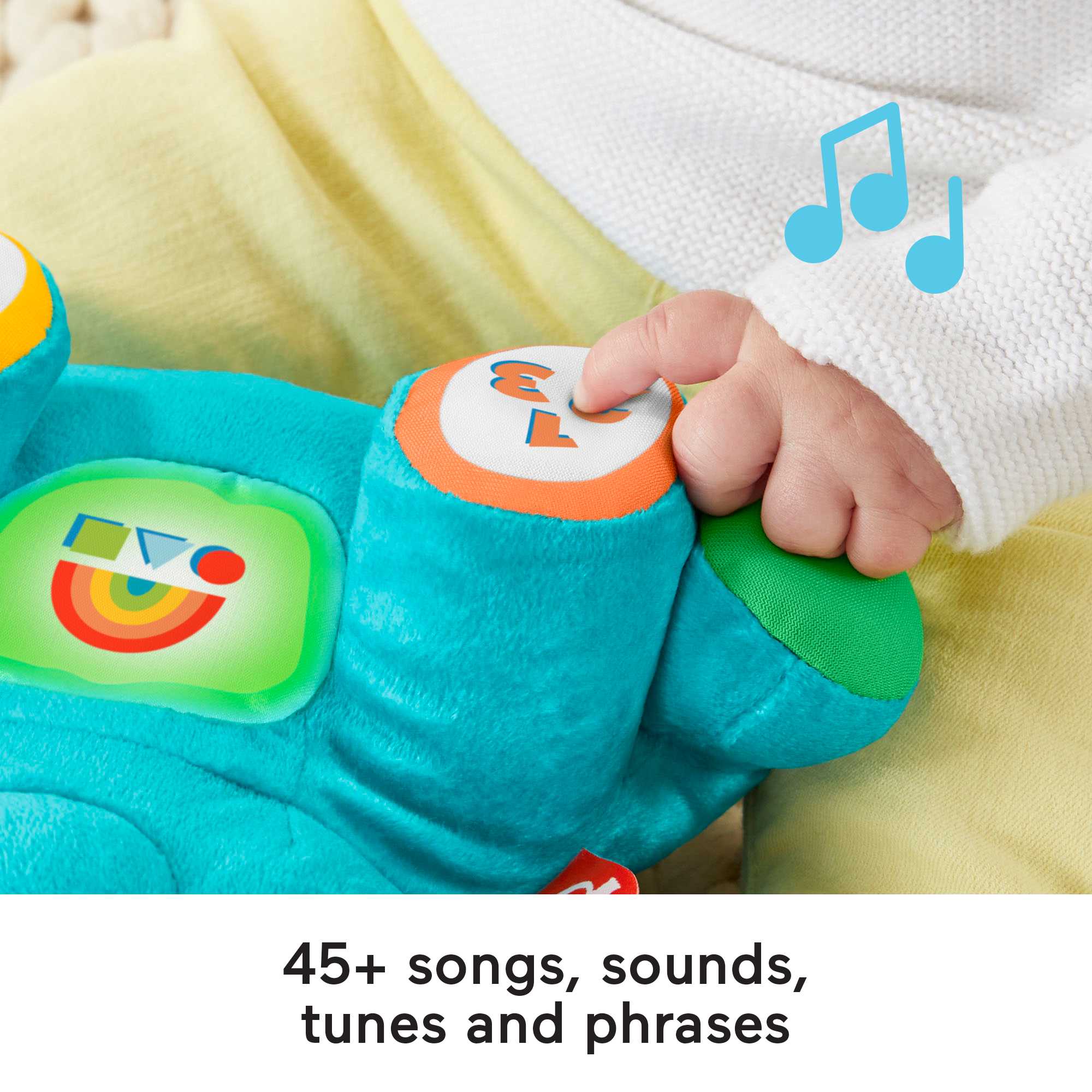 Fisher-Price Lights & Learning Elephant Musical Plush Toy