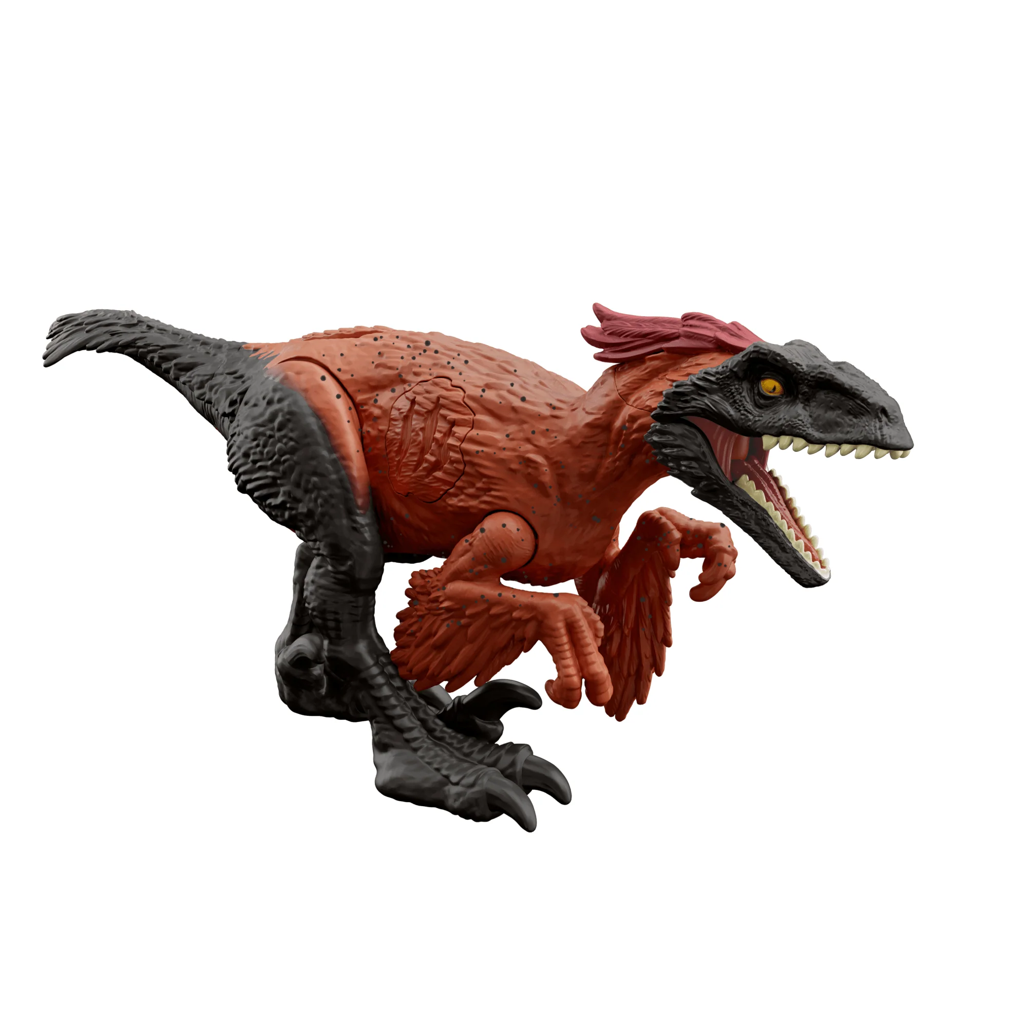 Jurassic World Epic Attack Pyroraptor Dinosaur Toy Figure With Damage, Lights & Sounds