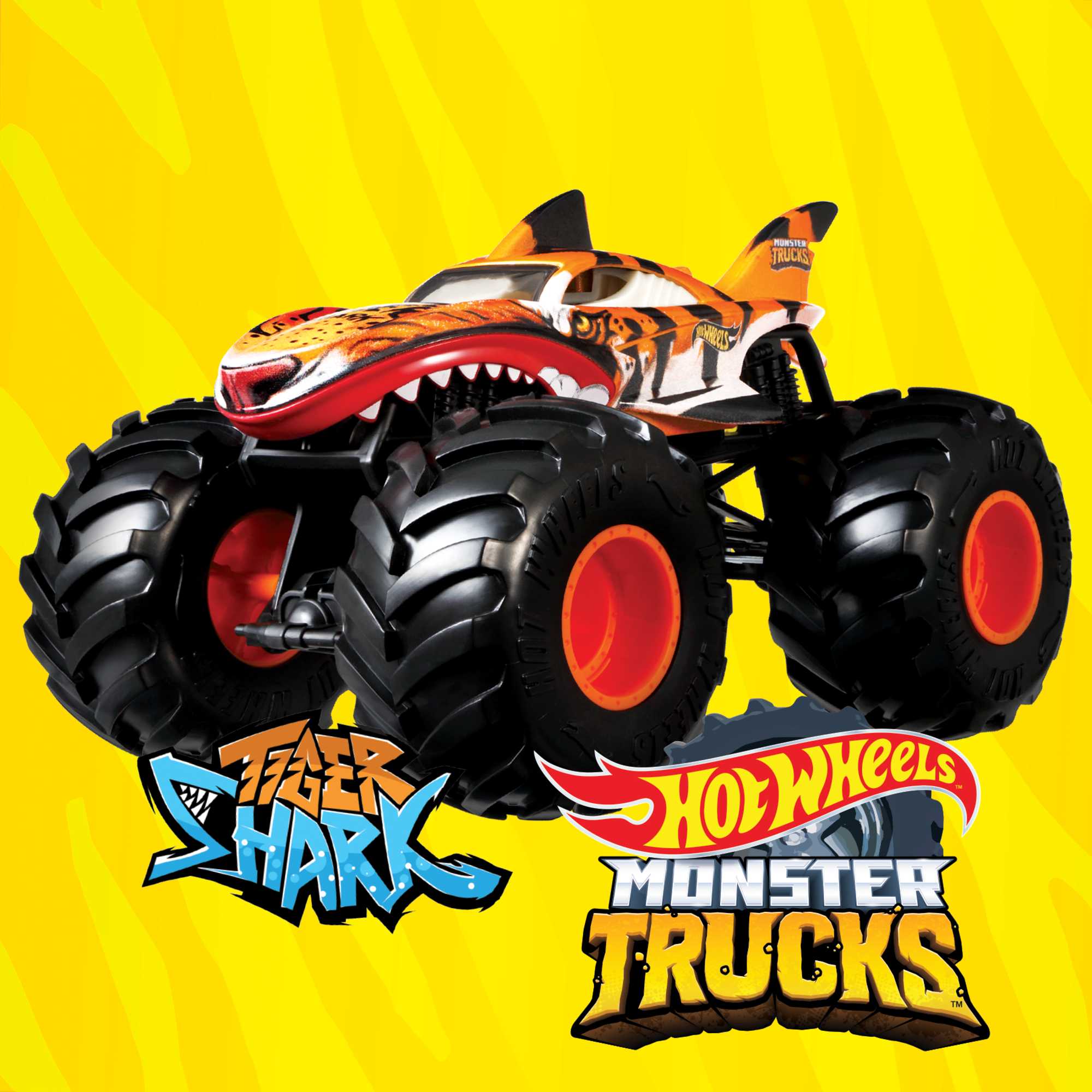 Hot Wheels Monster Trucks, Oversized Monster Truck In 1:24 Scale