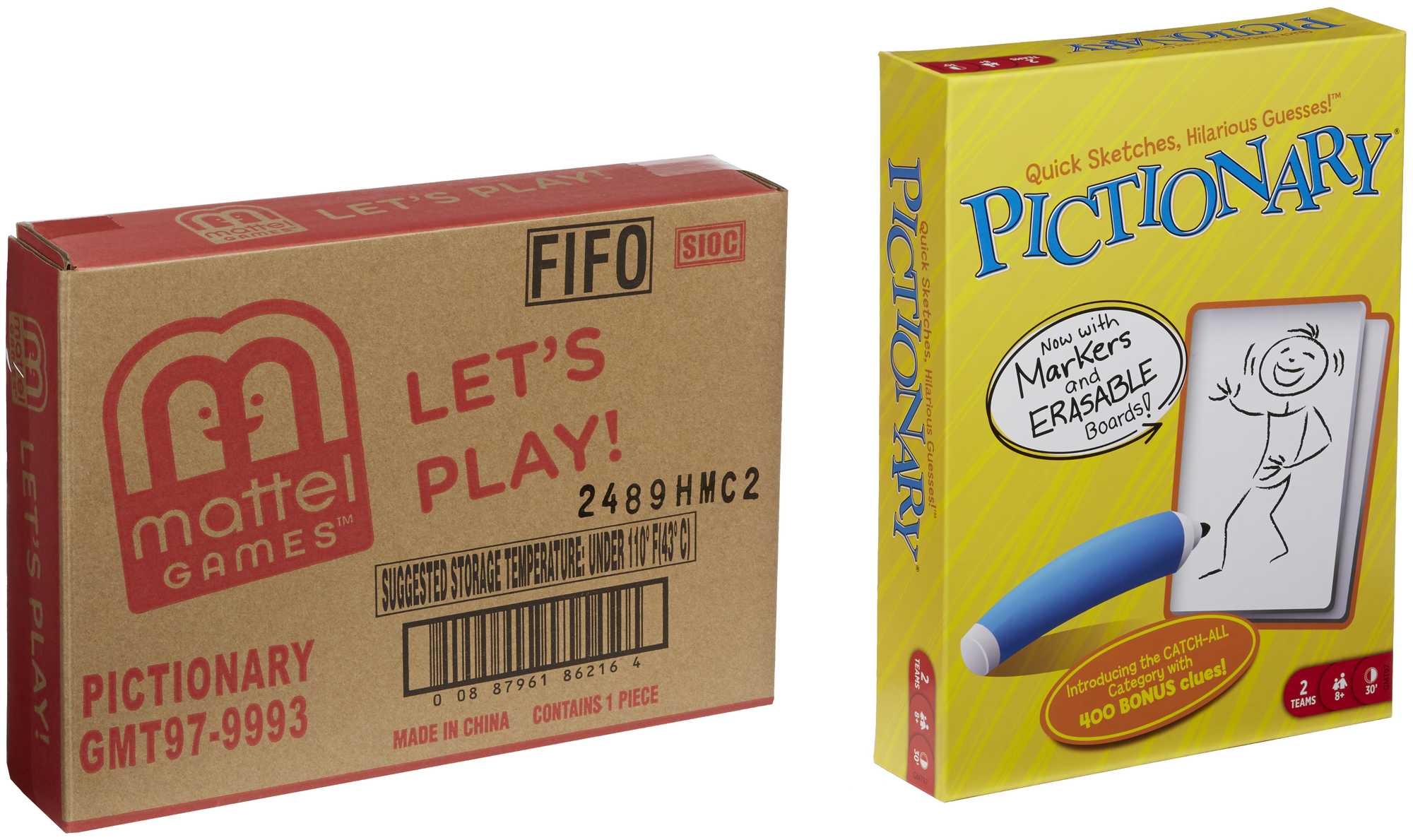 Pictionary Board Games For Family Night, Gifts For Kids And Adults