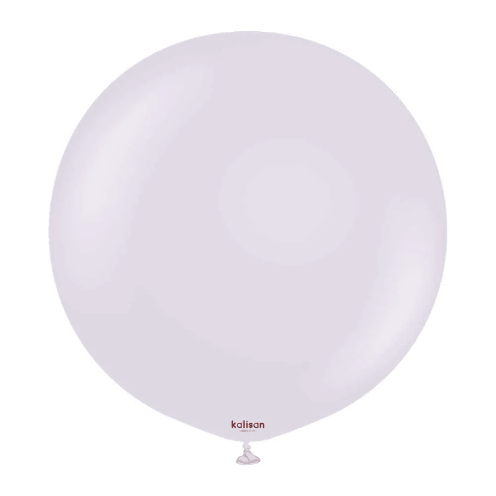 24 inch Kalisan Macaron Lilac Latex Balloons 2ct