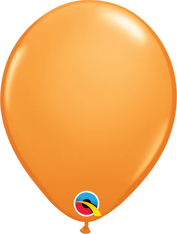 5 inch Qualatex Orange Latex Balloons 100ct