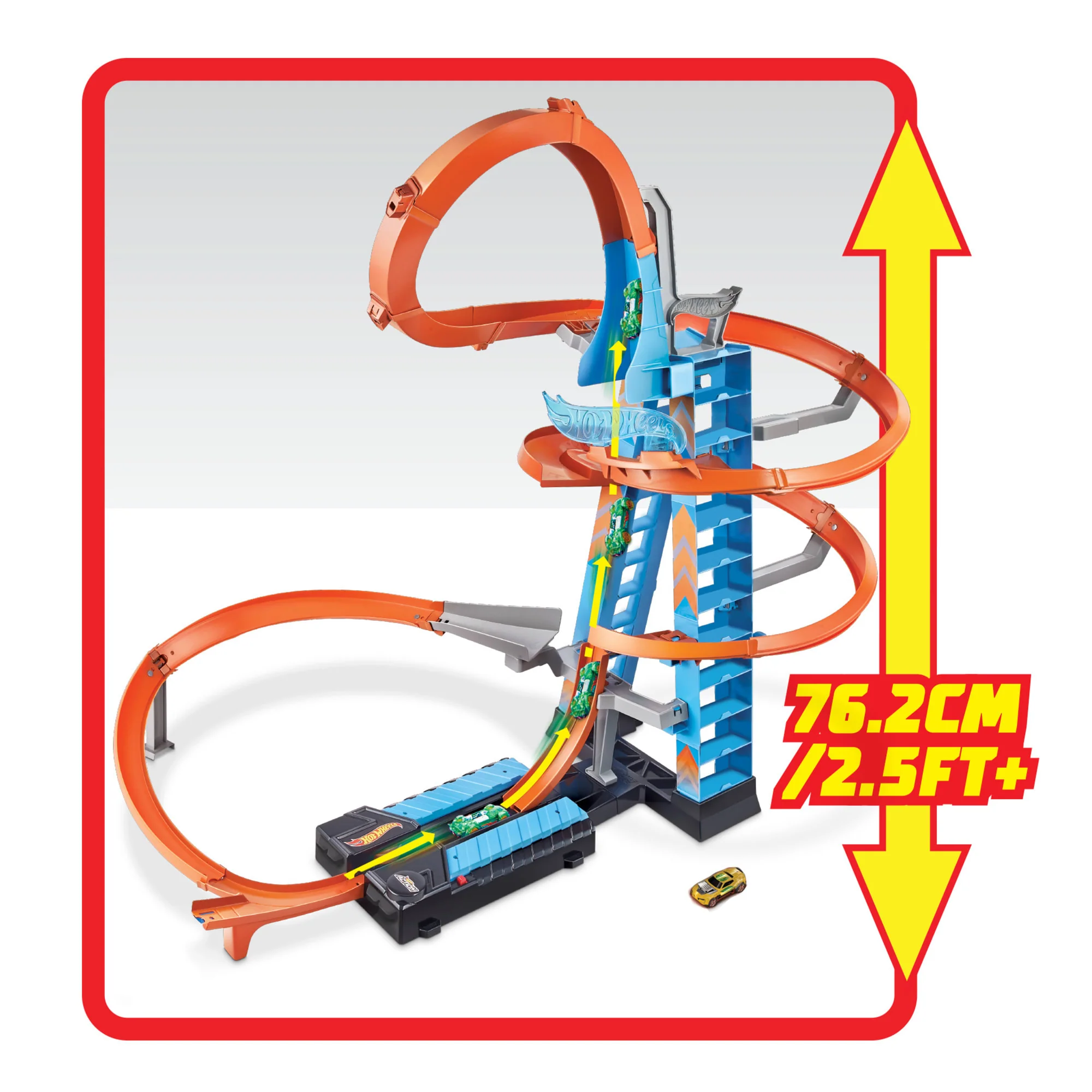 Hot Wheels Sky Crash Tower, Track Set