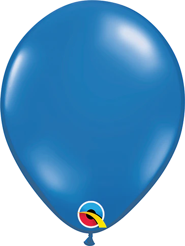 5 inch Qualatex Sapphire Blue Latex Balloons 100ct