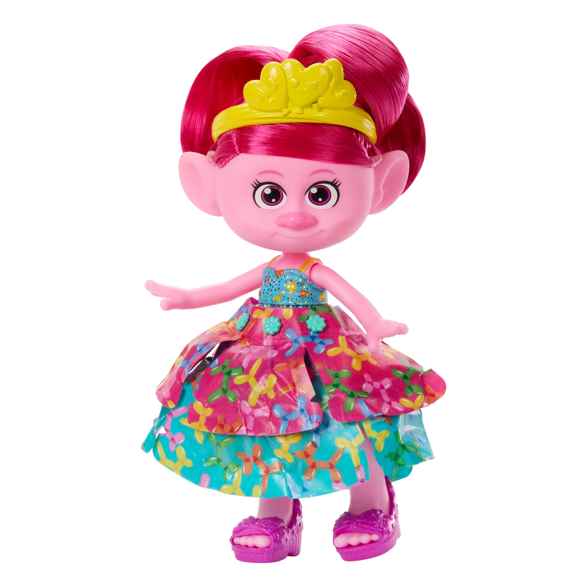 Dreamworks Trolls Fun Fair Surprise Style Surpize Queen Poppy Fashion Doll & 20+ Accessories