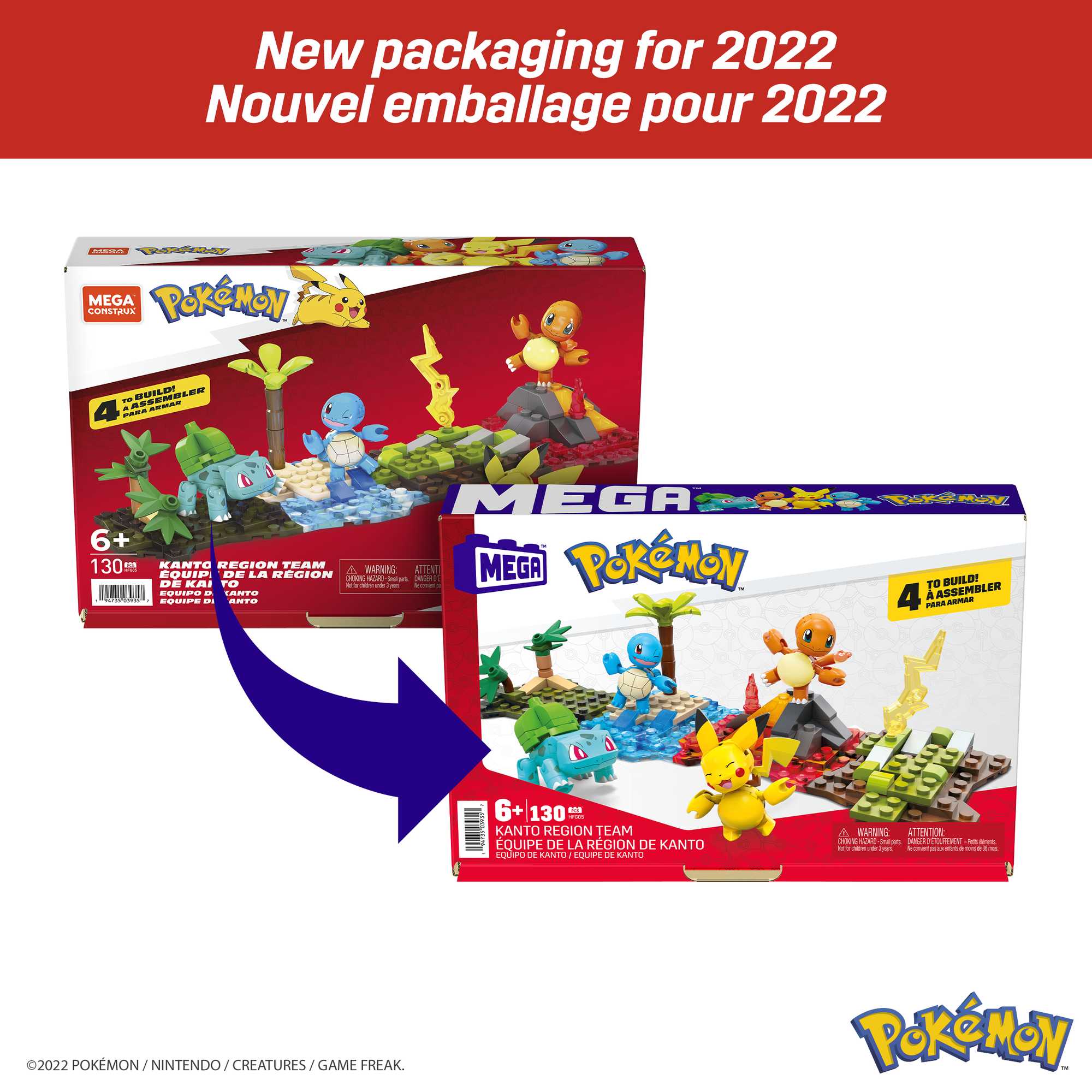 MEGA Pok��mon Kanto Region Team